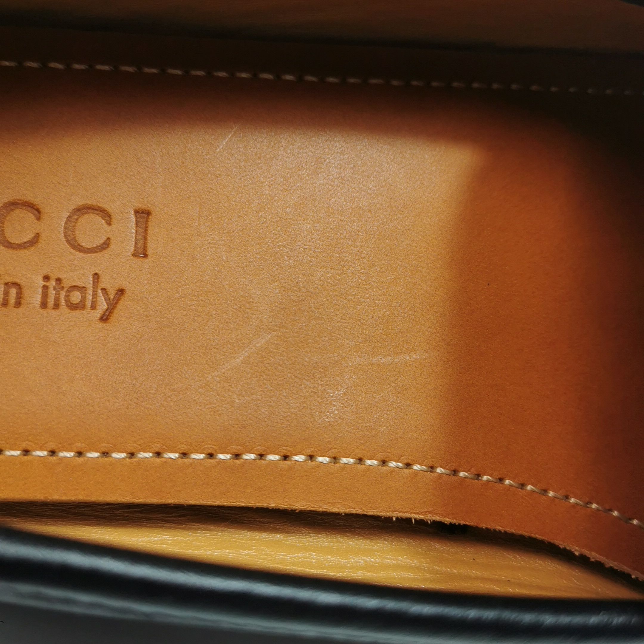 Gucci Gucci Men 12 Leather Size US 12 / EU 45 - 9 Thumbnail