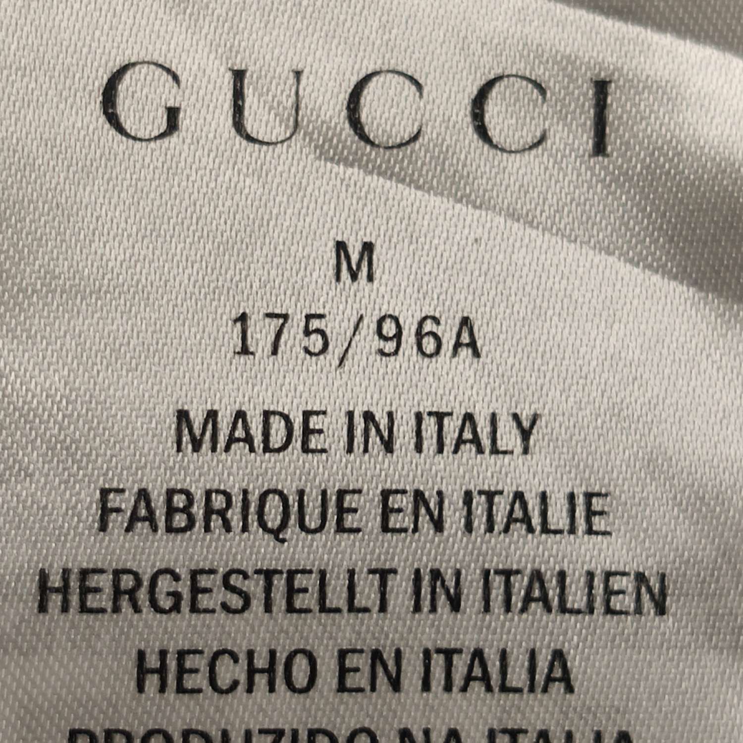Gucci Gucci Men m Short Sleeve Shirts Size US M / EU 48-50 / 2 - 6 Thumbnail