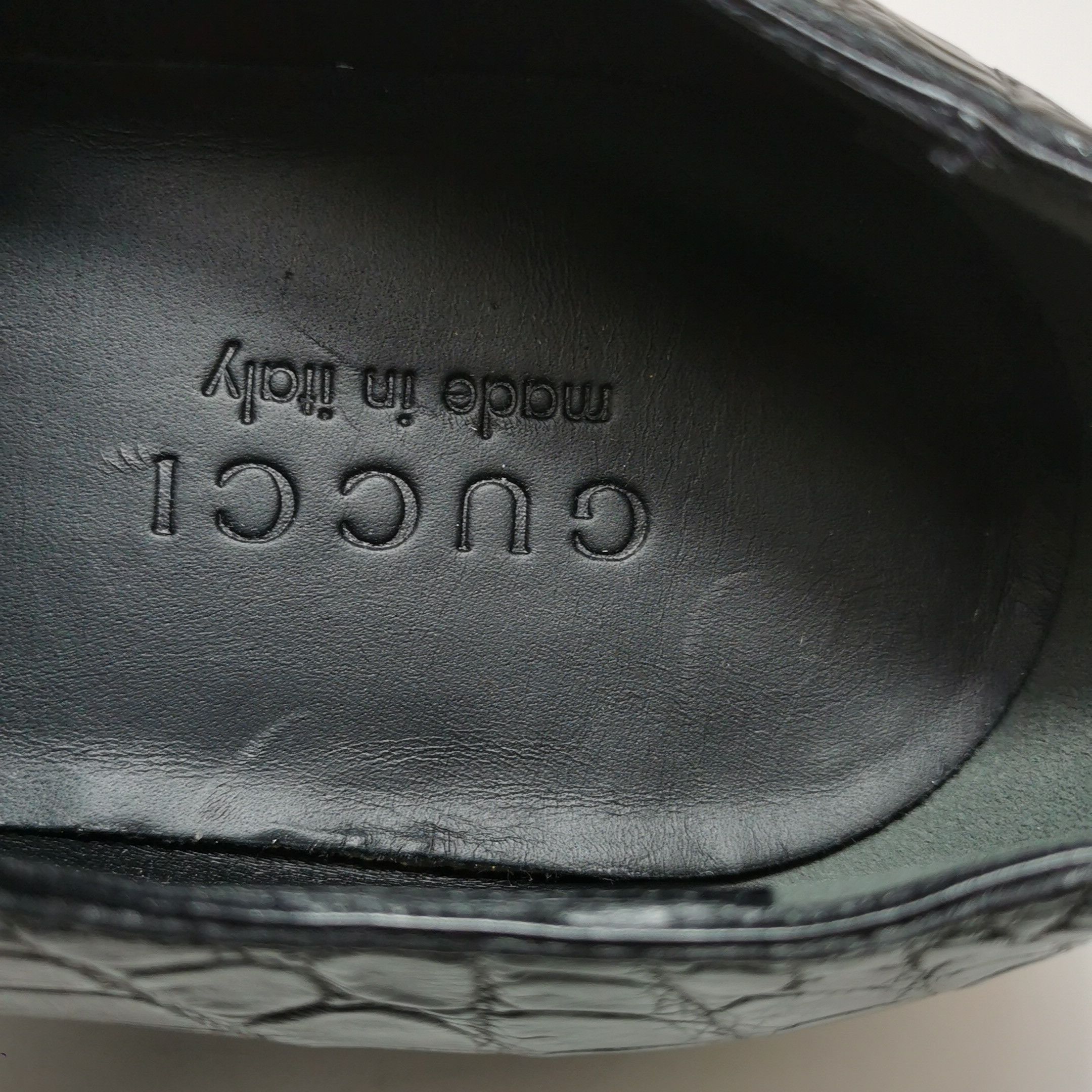 Gucci Gucci Men 8 Leather Size US 8 / EU 41 - 11 Thumbnail