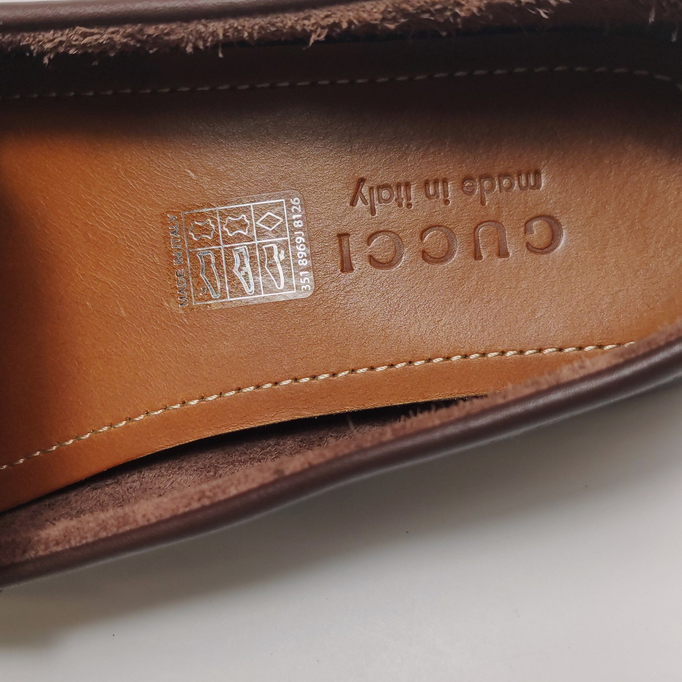 Gucci Gucci Men 9 Leather Size US 9 / EU 42 - 9 Thumbnail