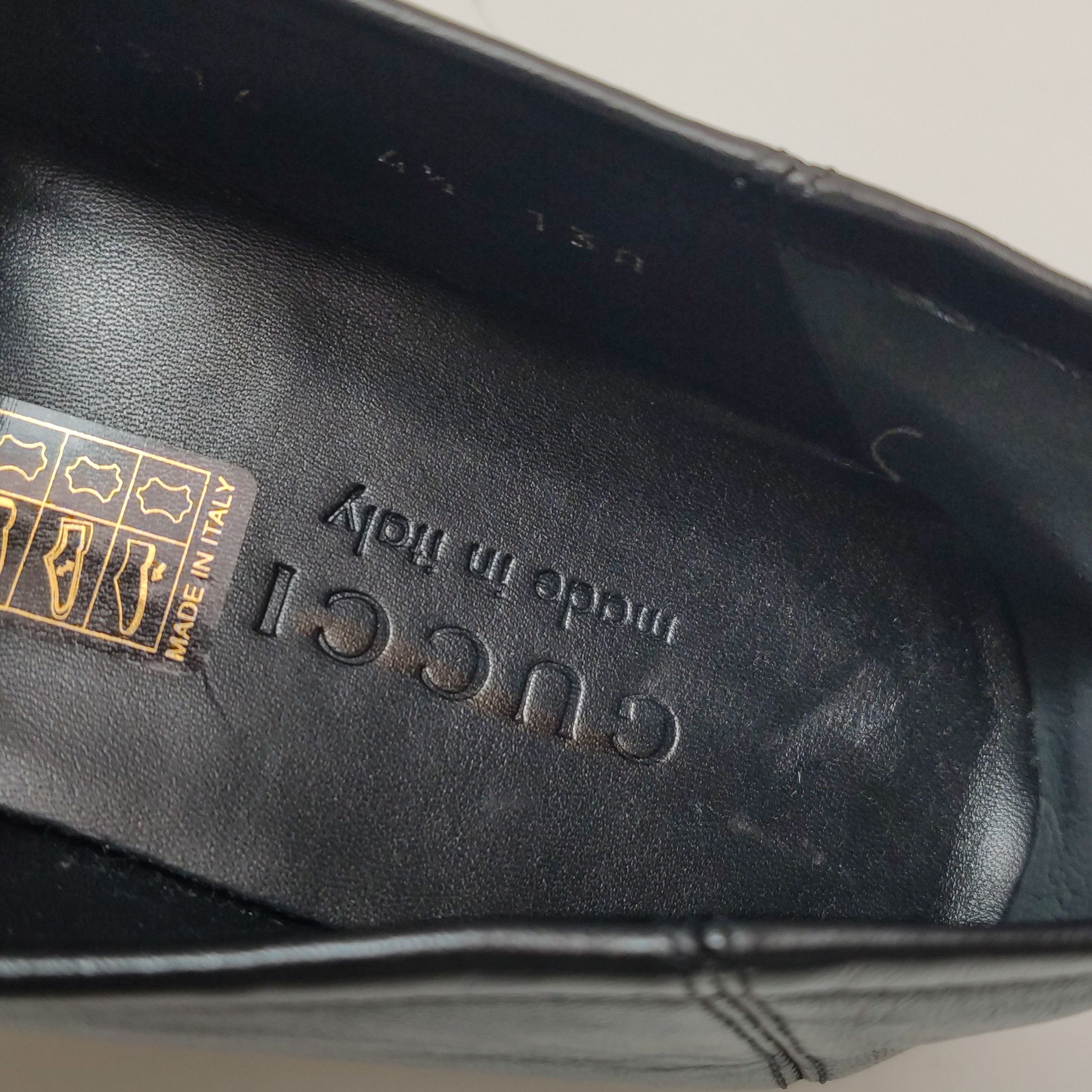 Gucci Gucci Men 5.5 Leather Size US 5.5 / EU 38 - 14 Thumbnail