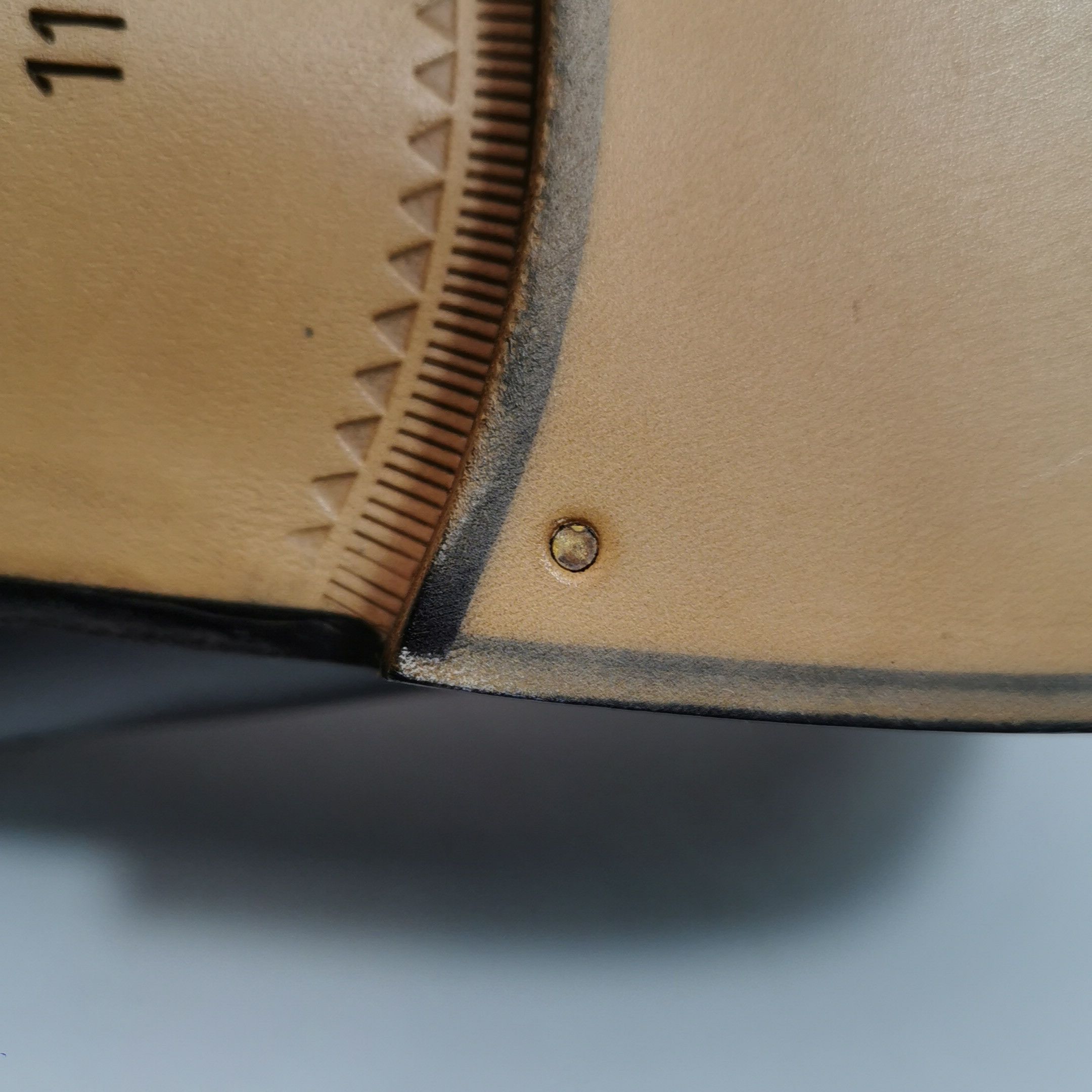 Gucci Gucci Men 12 Leather Size US 12 / EU 45 - 9 Thumbnail