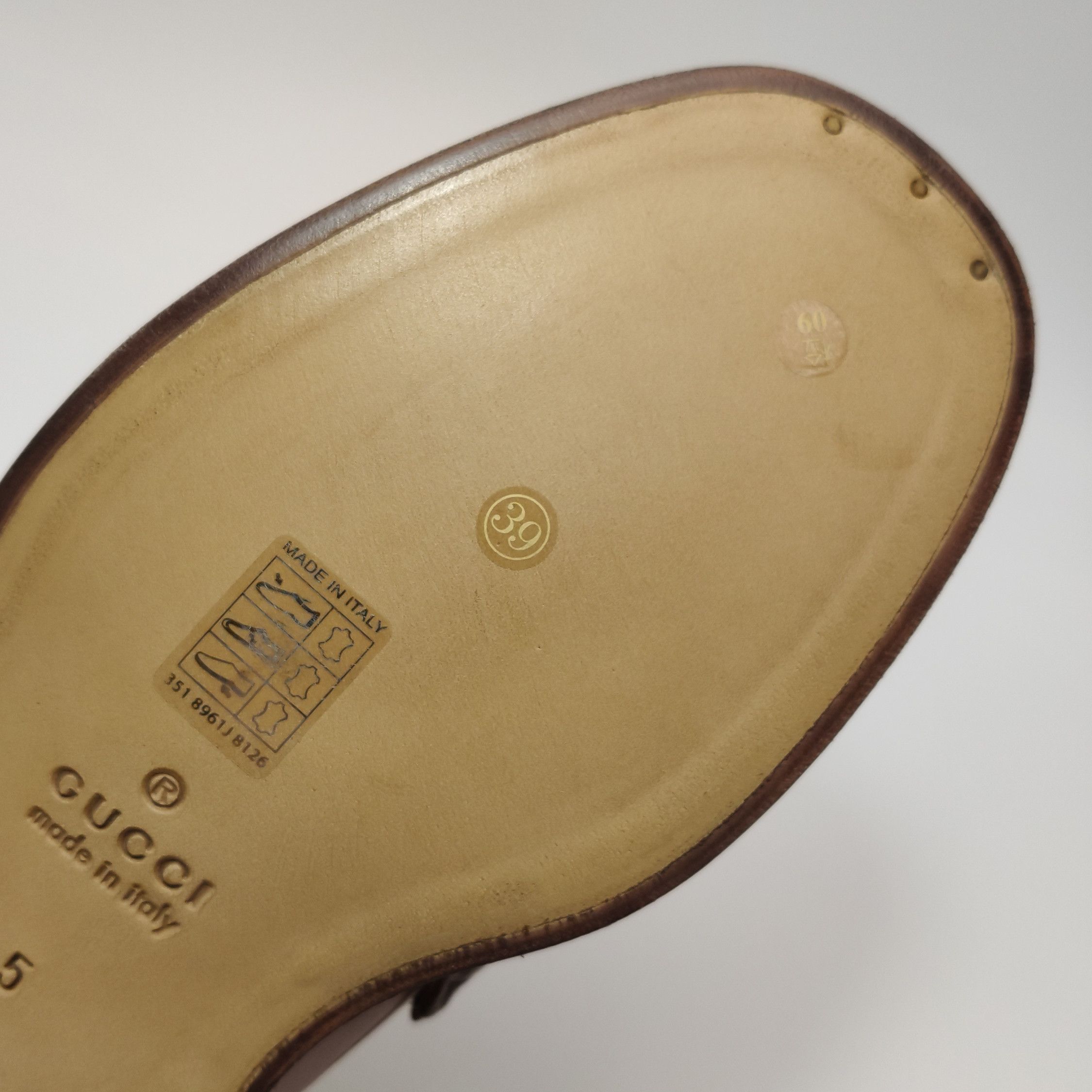 Gucci Gucci Men 6 Leather Size US 6 / EU 39 - 9 Thumbnail