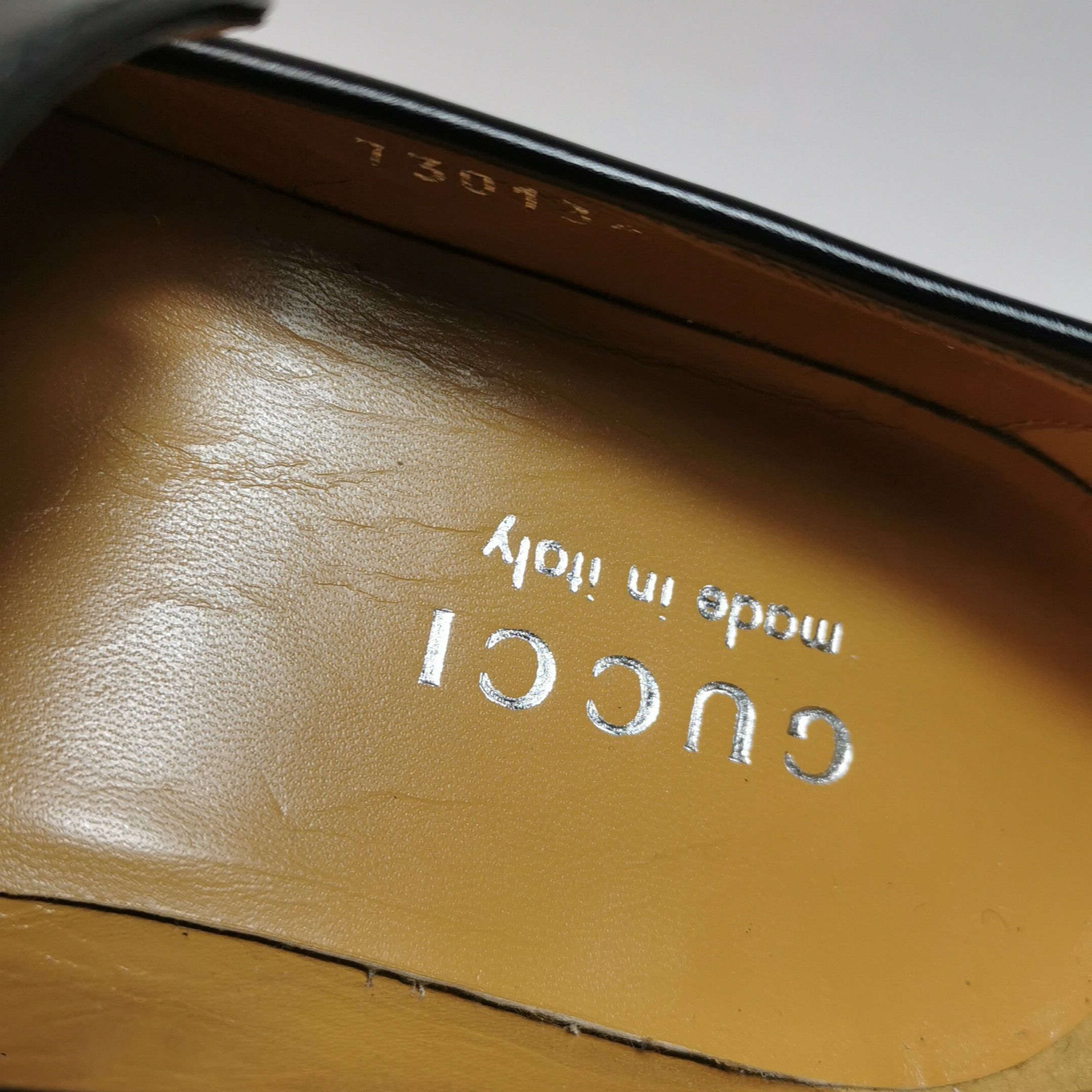 Gucci Gucci Men 5.5 Leather Size US 5.5 / EU 38 - 11 Thumbnail