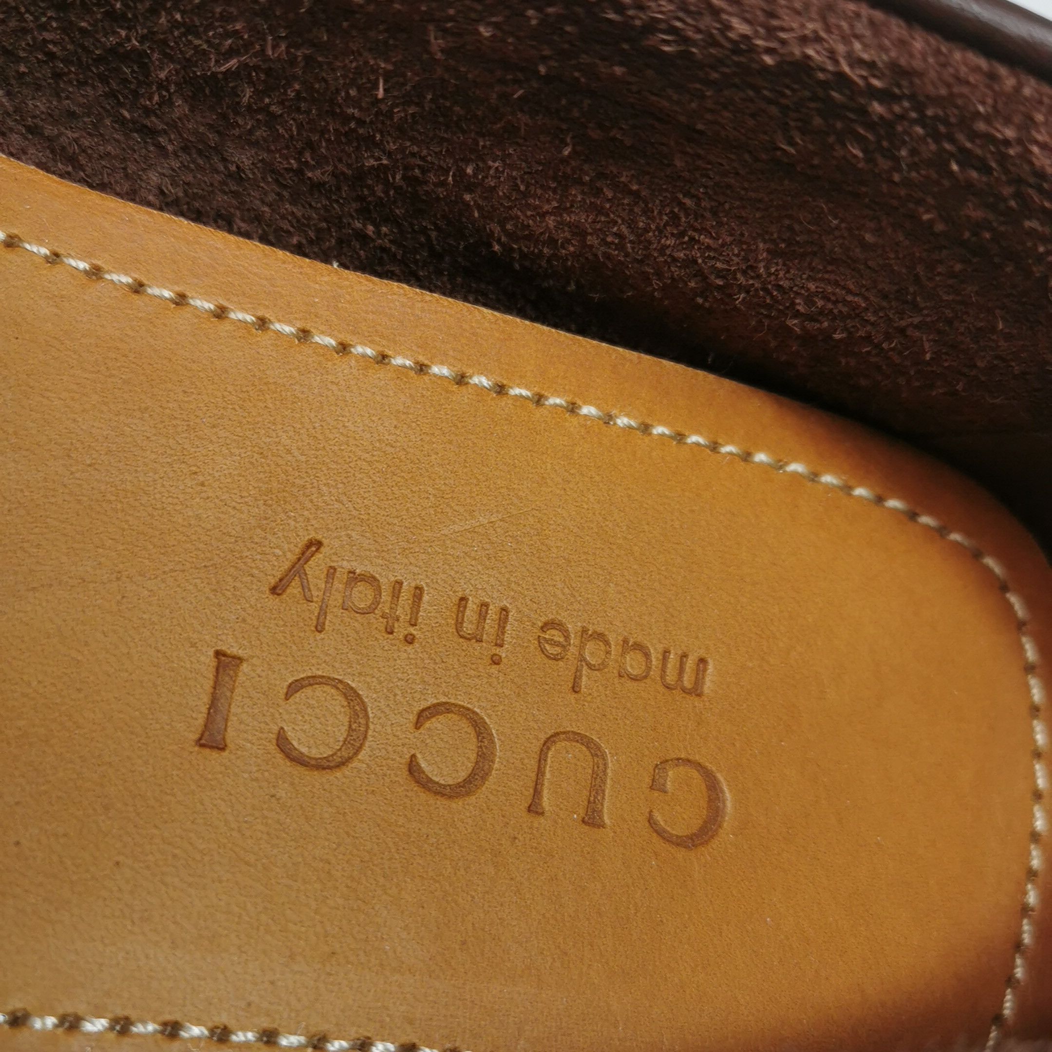 Gucci Gucci Men 6.5 Leather Size US 6.5 / EU 39-40 - 9 Thumbnail