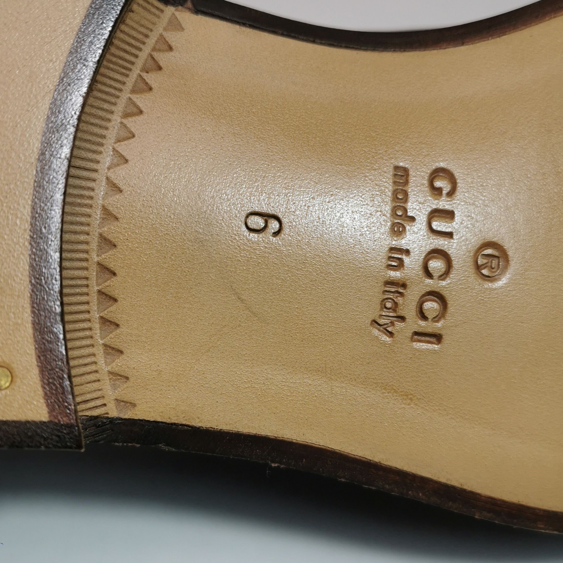 Gucci Gucci Men 7 Leather Size US 7 / EU 40 - 11 Thumbnail