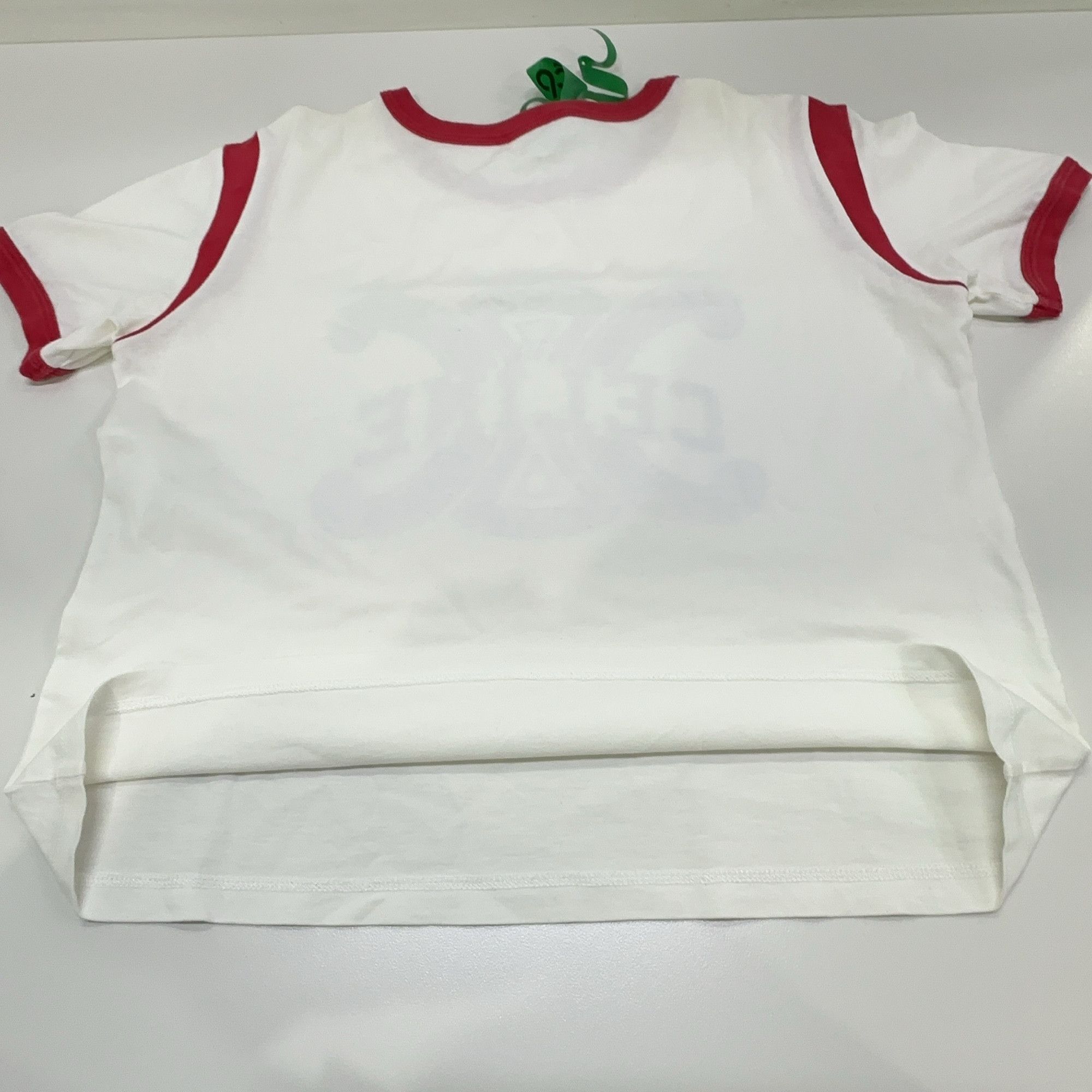 Celine CELINE Triomphe Logo Ringer T-Shirt Size XS Size XS / US 0-2 / IT 36-38 - 10 Thumbnail