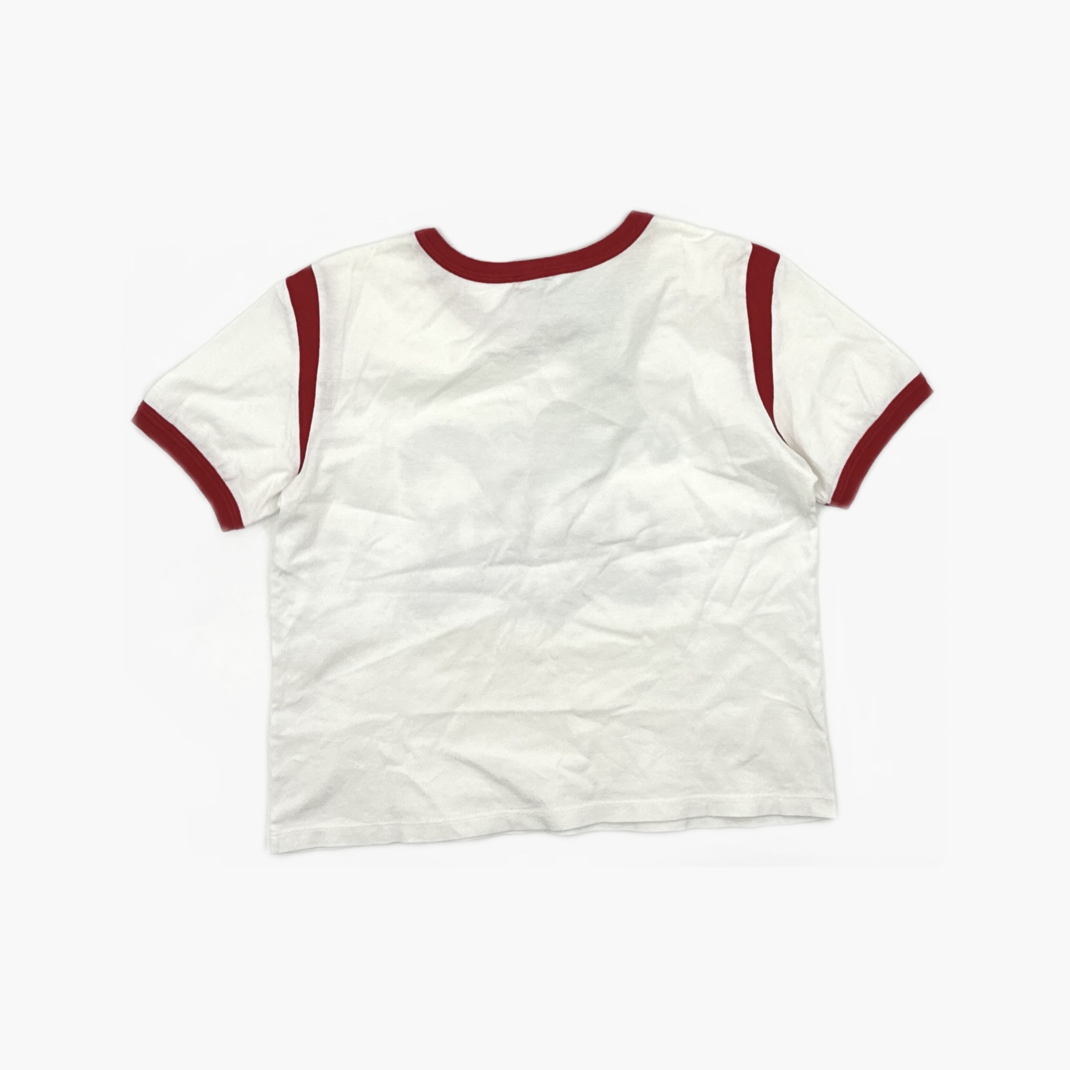 Celine CELINE Triomphe Logo Ringer T-Shirt Size XS Size XS / US 0-2 / IT 36-38 - 2 Thumbnail