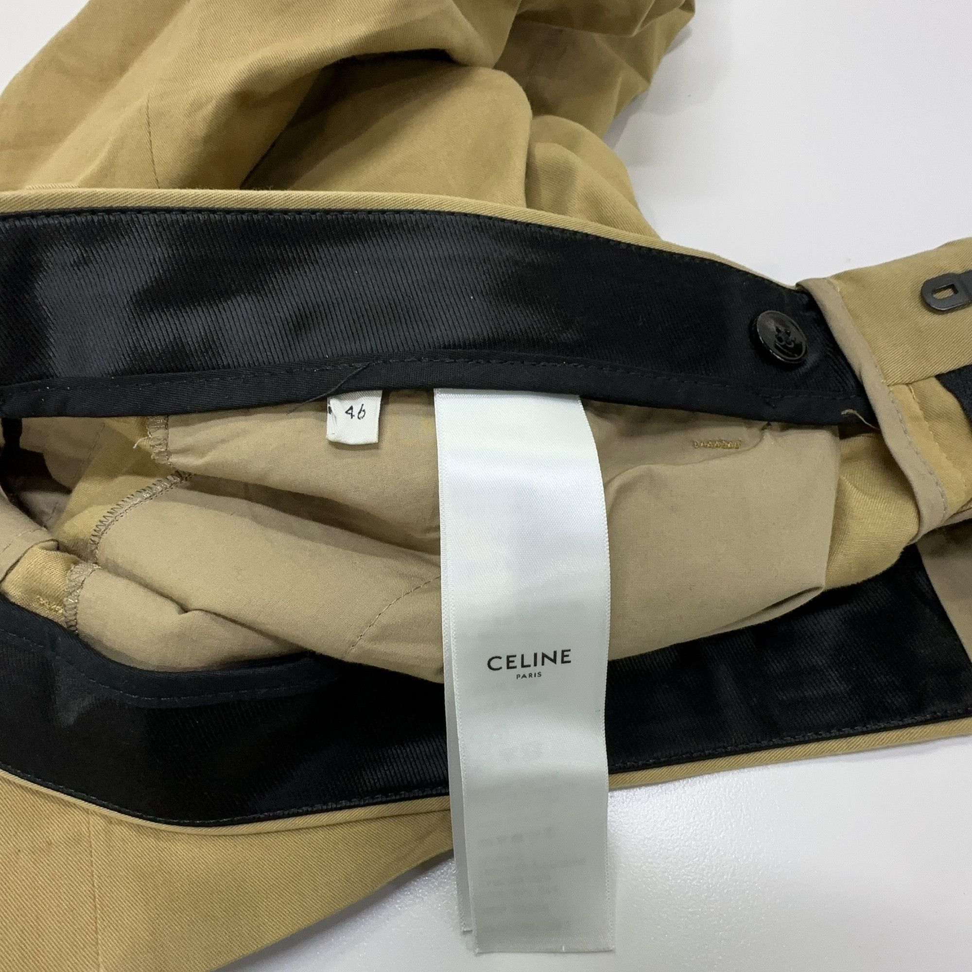 Celine Celine Cotton Casual Pants Size 30 Size US 30 / EU 46 - 3 Thumbnail