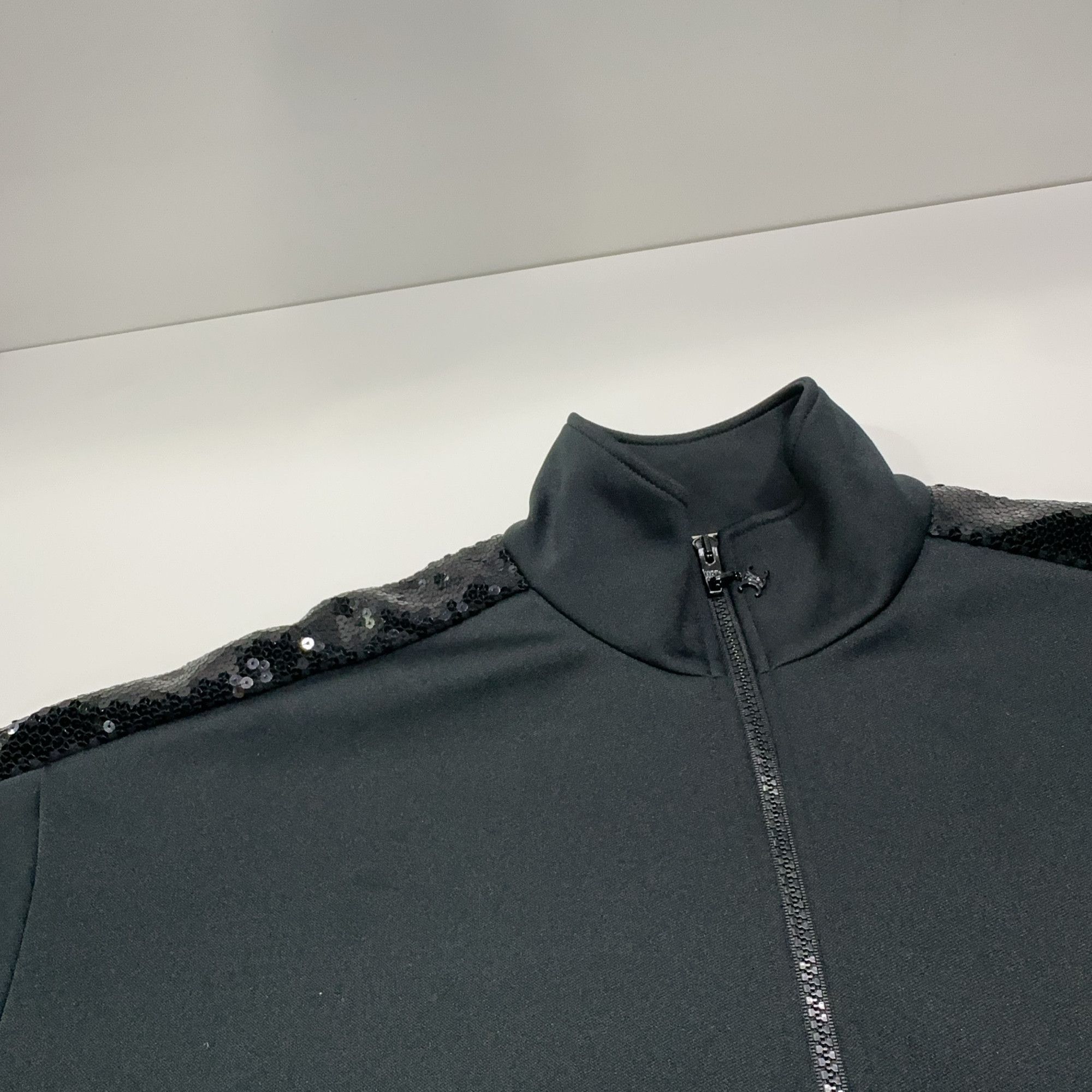Celine Celine Sequin Trim Zip Up Jacket Size M Size M / US 6-8 / IT 42-44 - 7 Thumbnail