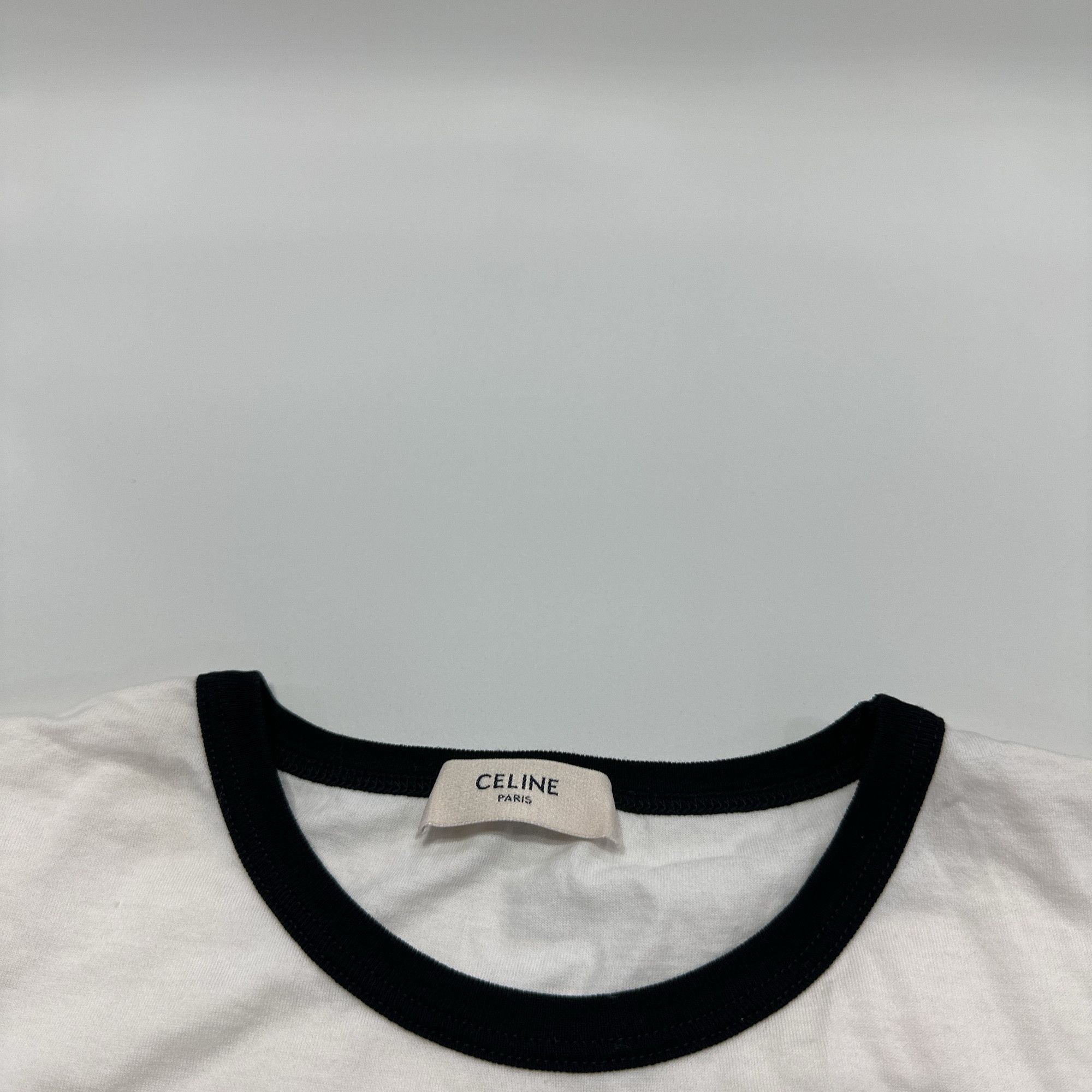 Celine CELINE 16 Paris Ringer T-Shirt Size XS Size XS / US 0-2 / IT 36-38 - 3 Thumbnail