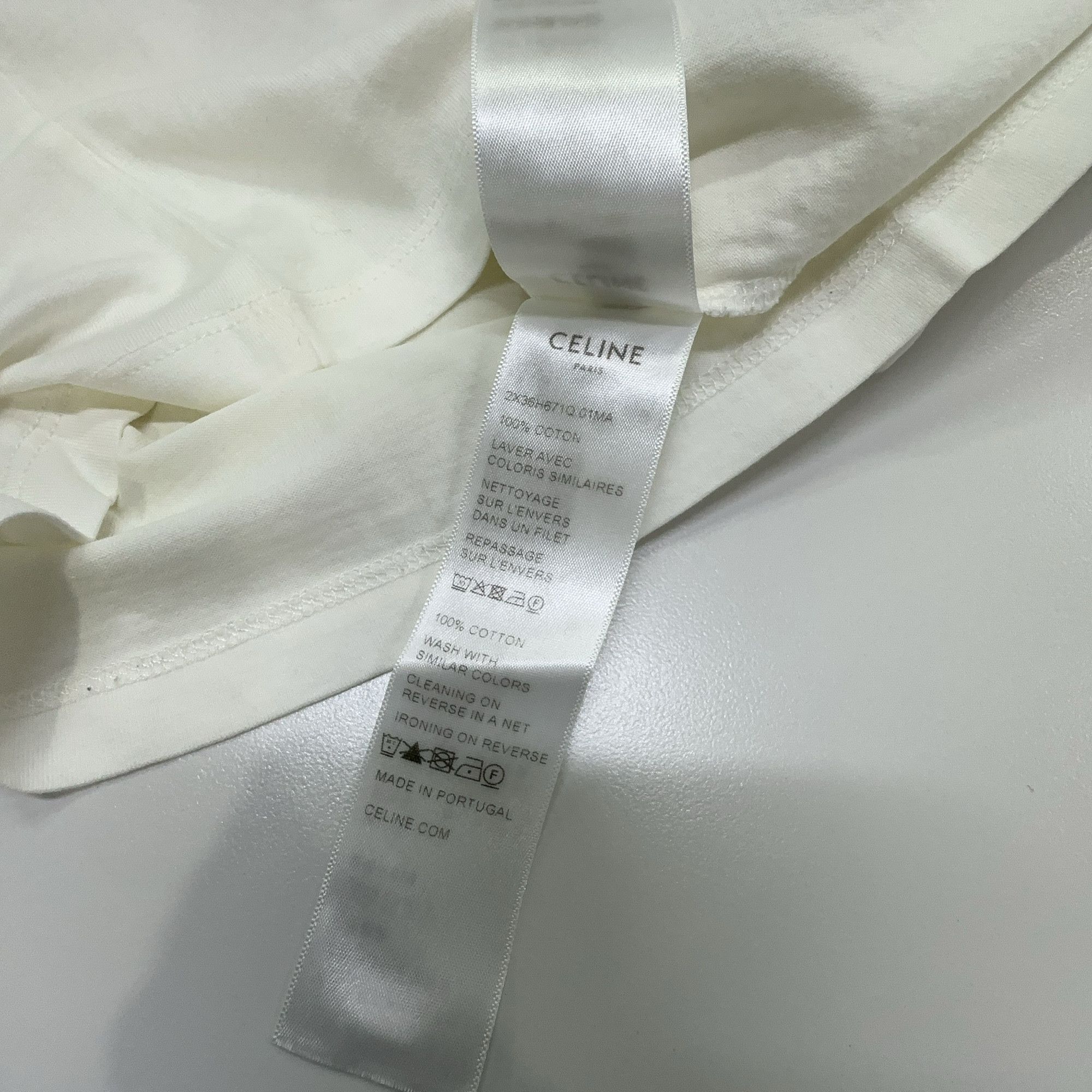Celine Celine Logo Print T-Shirt Size S Size S / US 4 / IT 40 - 8 Thumbnail