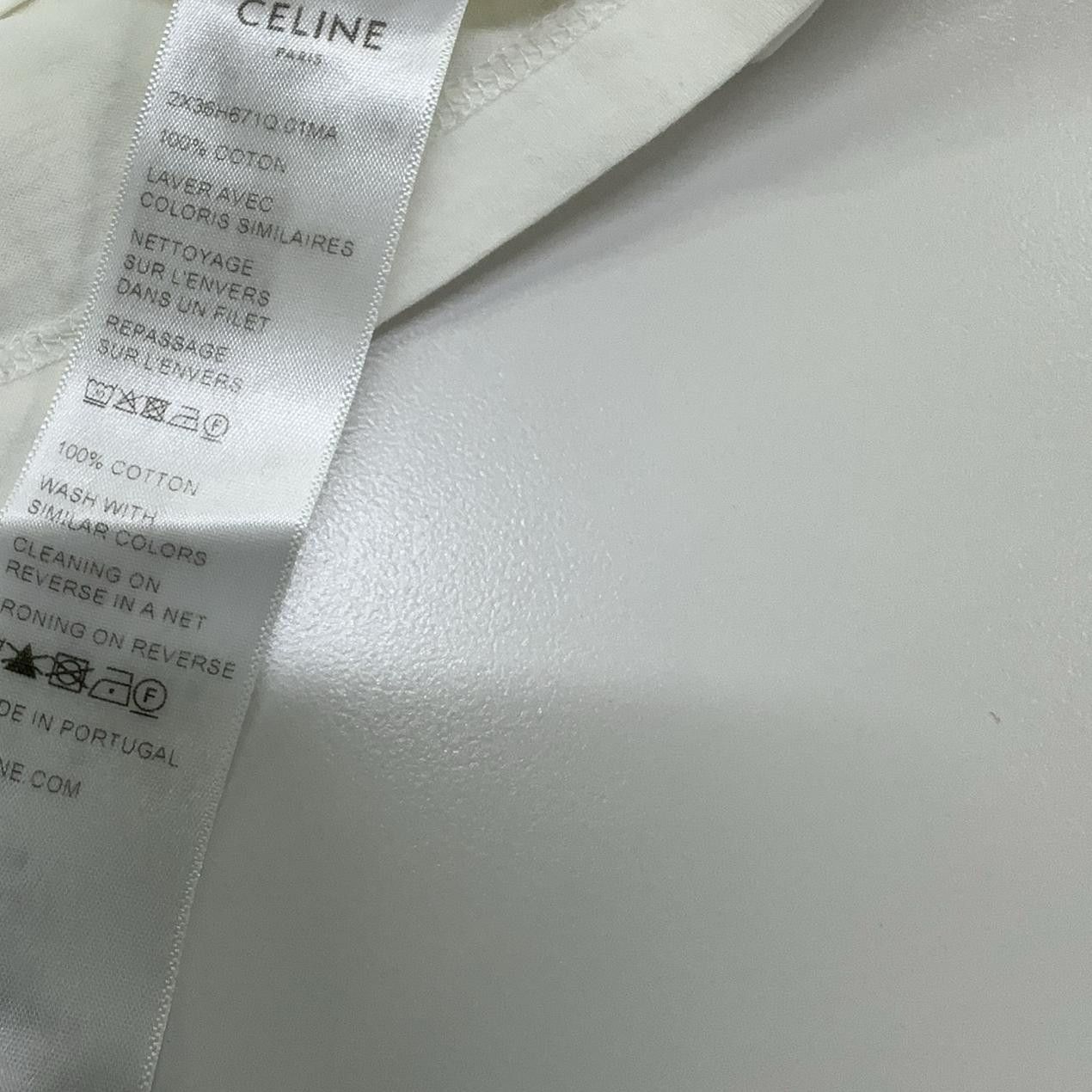 Celine Celine Logo Print T-Shirt Size S Size S / US 4 / IT 40 - 11 Thumbnail