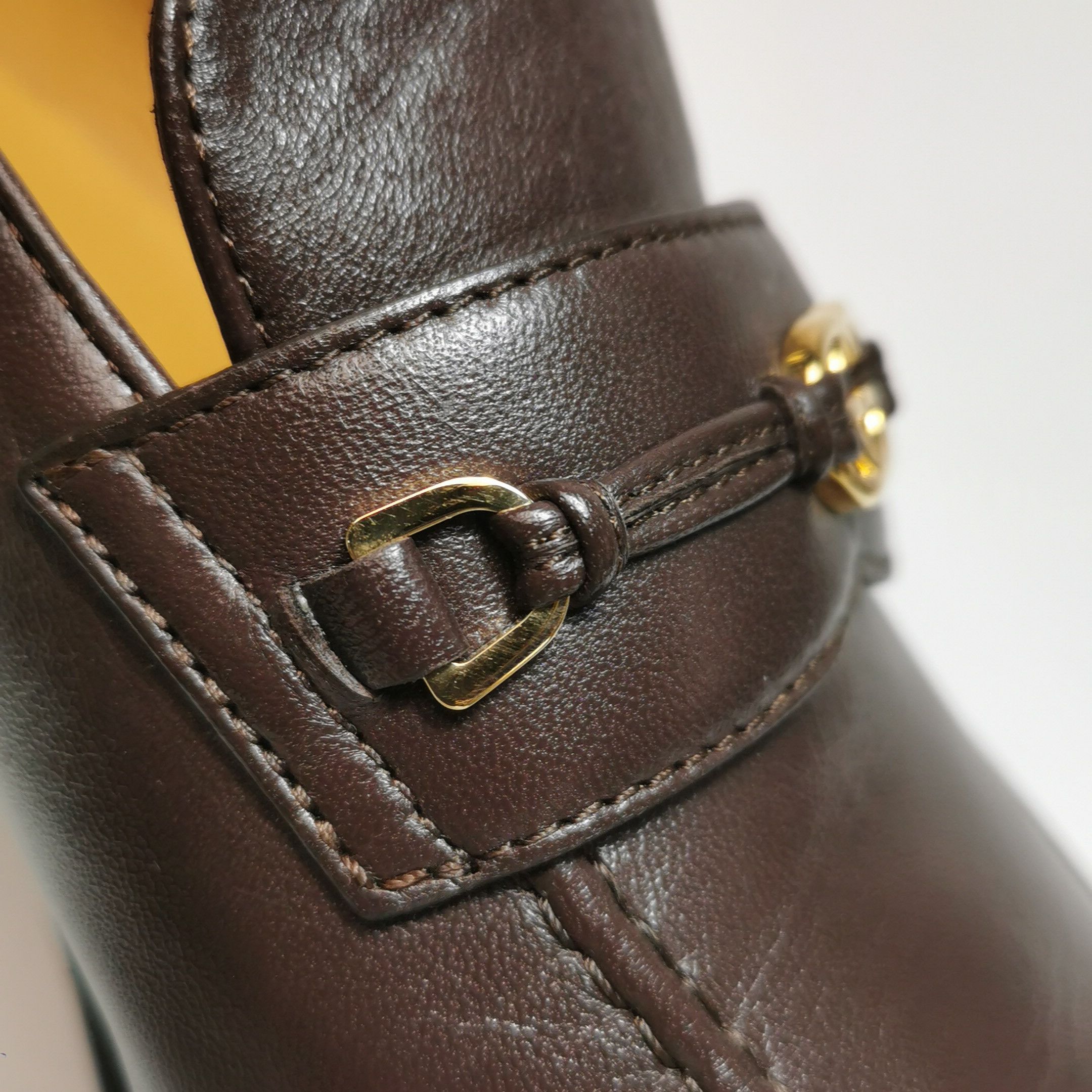Gucci Gucci Men 7 Leather Size US 7 / EU 40 - 8 Thumbnail