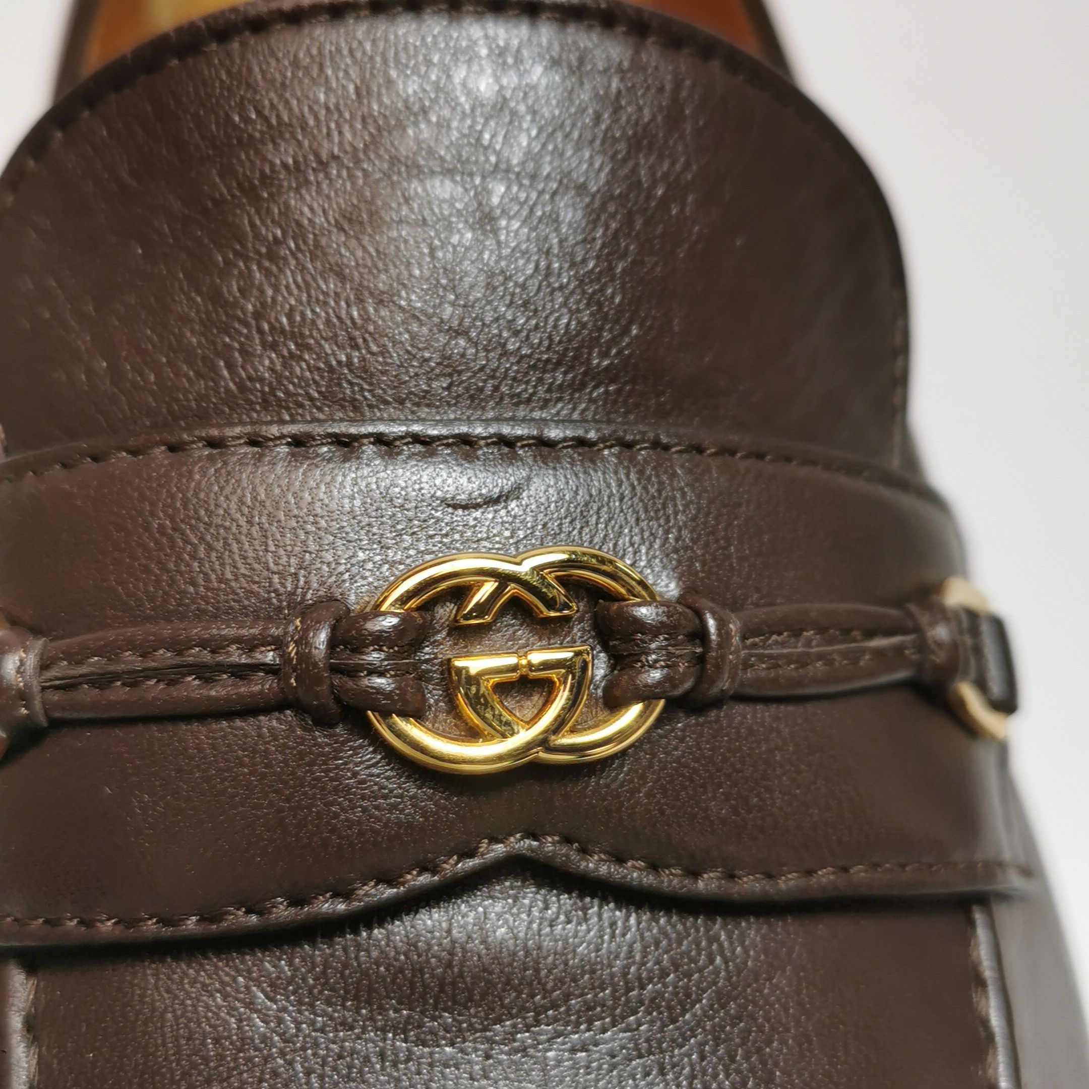 Gucci Gucci Men 7 Leather Size US 7 / EU 40 - 10 Thumbnail