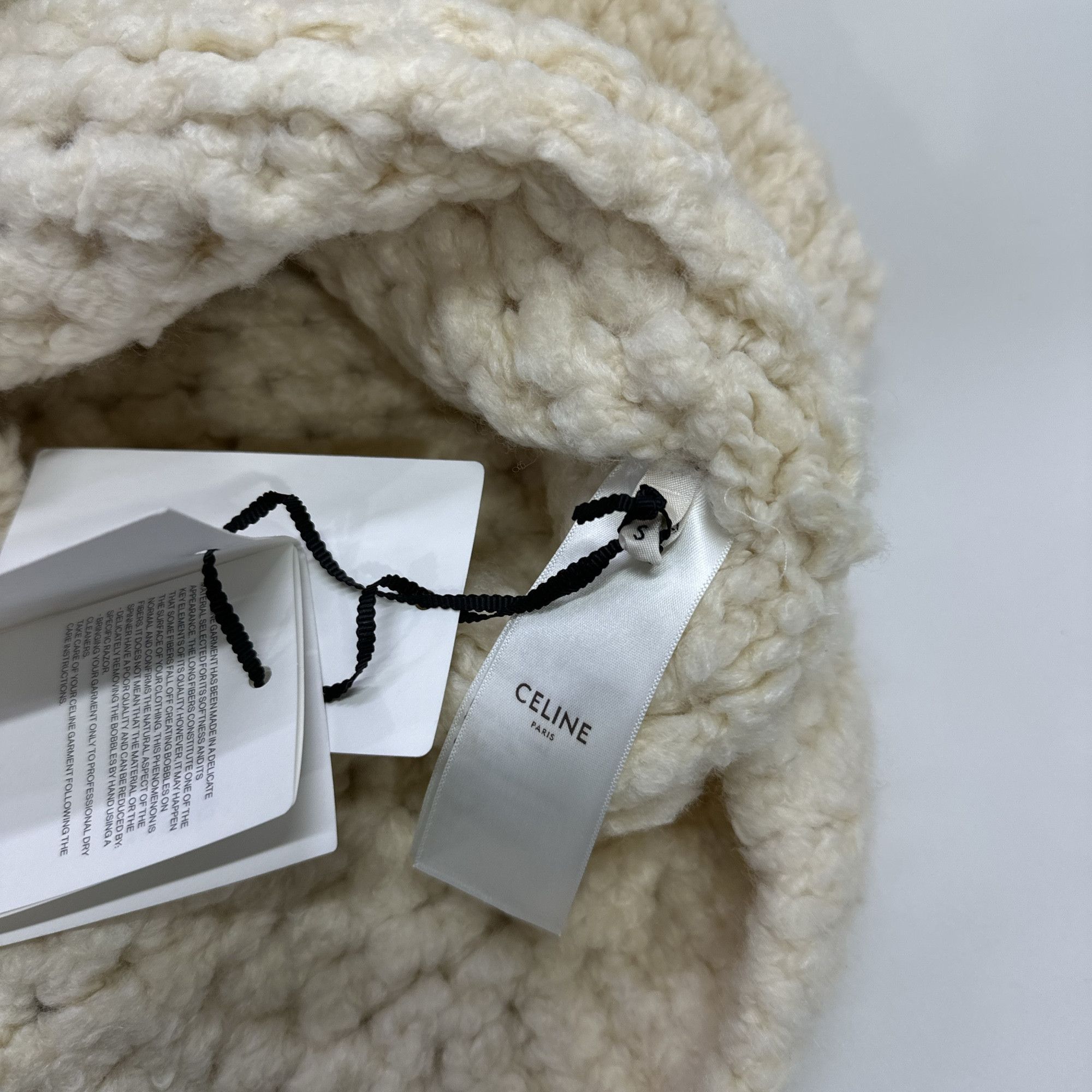 Celine Celine Crochet Knit Sweater White Size S Size S / US 4 / IT 40 - 4 Thumbnail