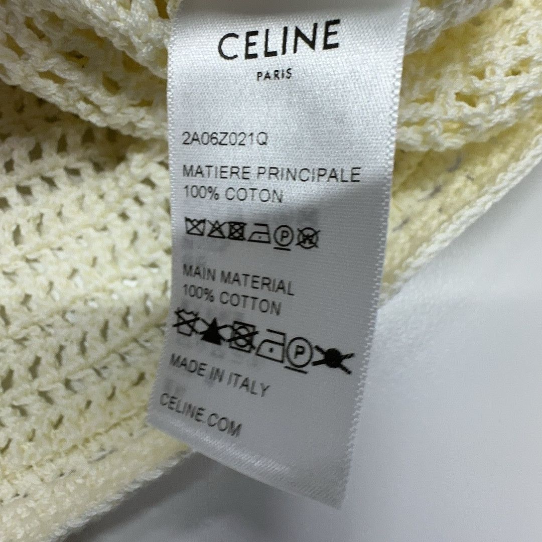 Celine Celine Crochet Logo Sweater Size S Size S / US 4 / IT 40 - 5 Thumbnail