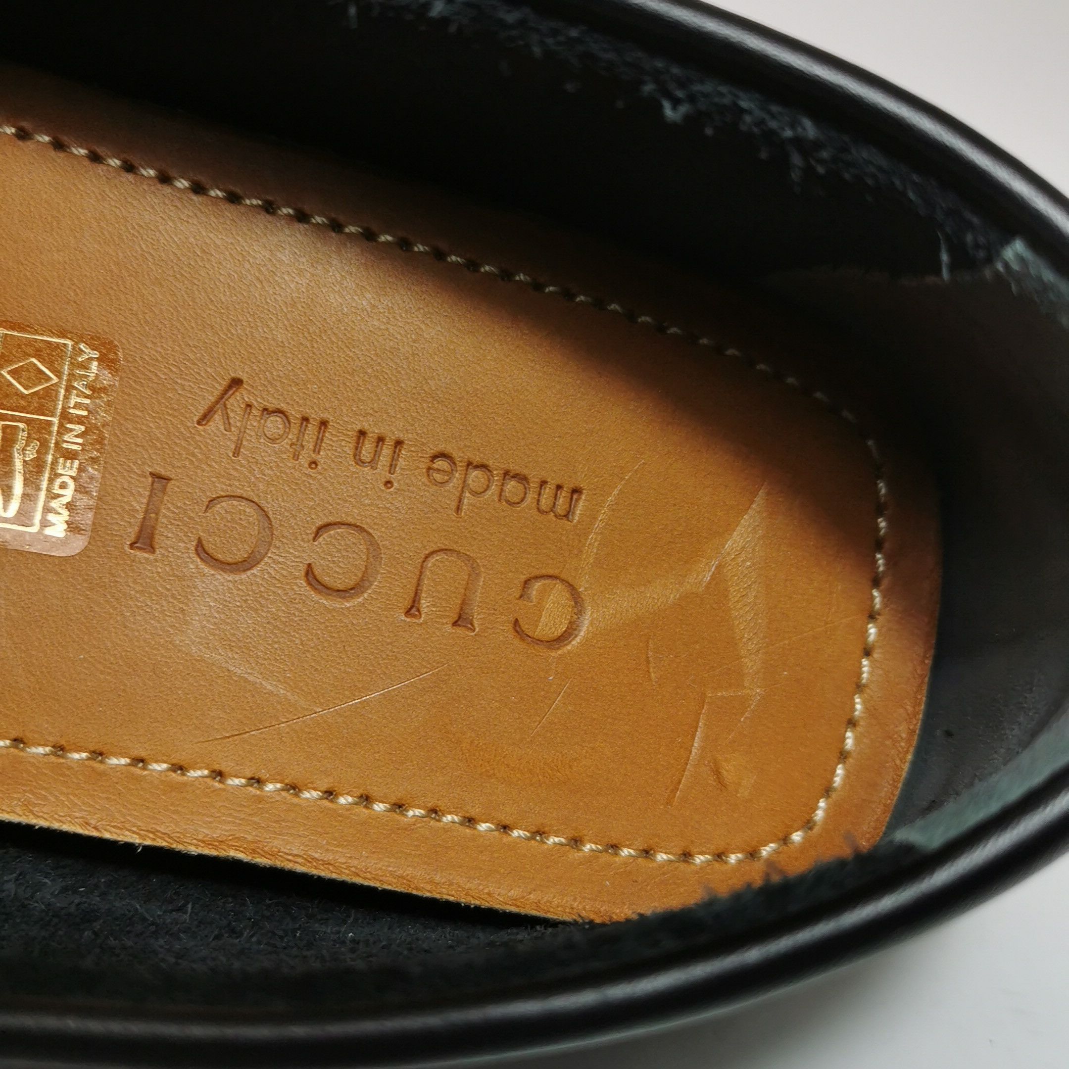 Gucci Gucci Men 6.5 Leather Size US 6.5 / EU 39-40 - 9 Thumbnail