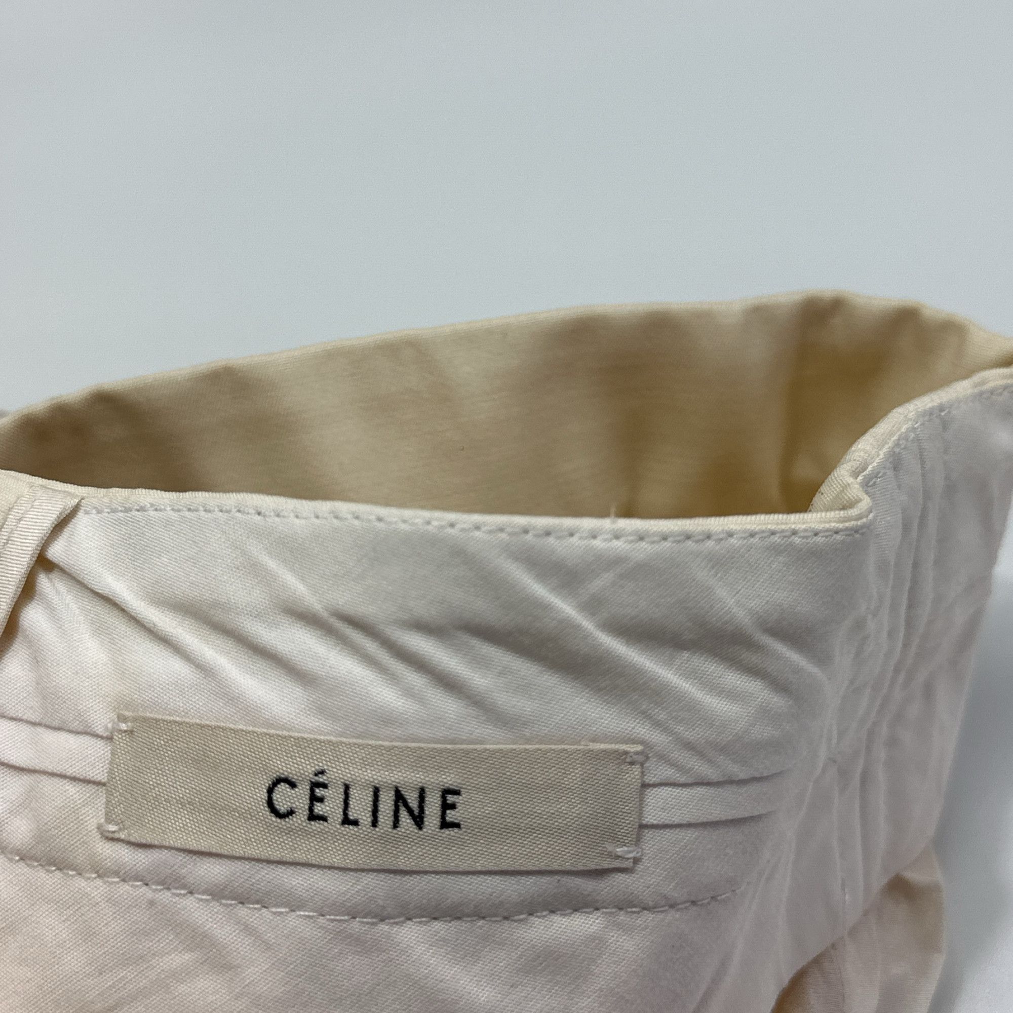 Celine Celine Wool Silk Blend Skirt Size 36 Size 26" / US 2 / IT 38 - 4 Thumbnail