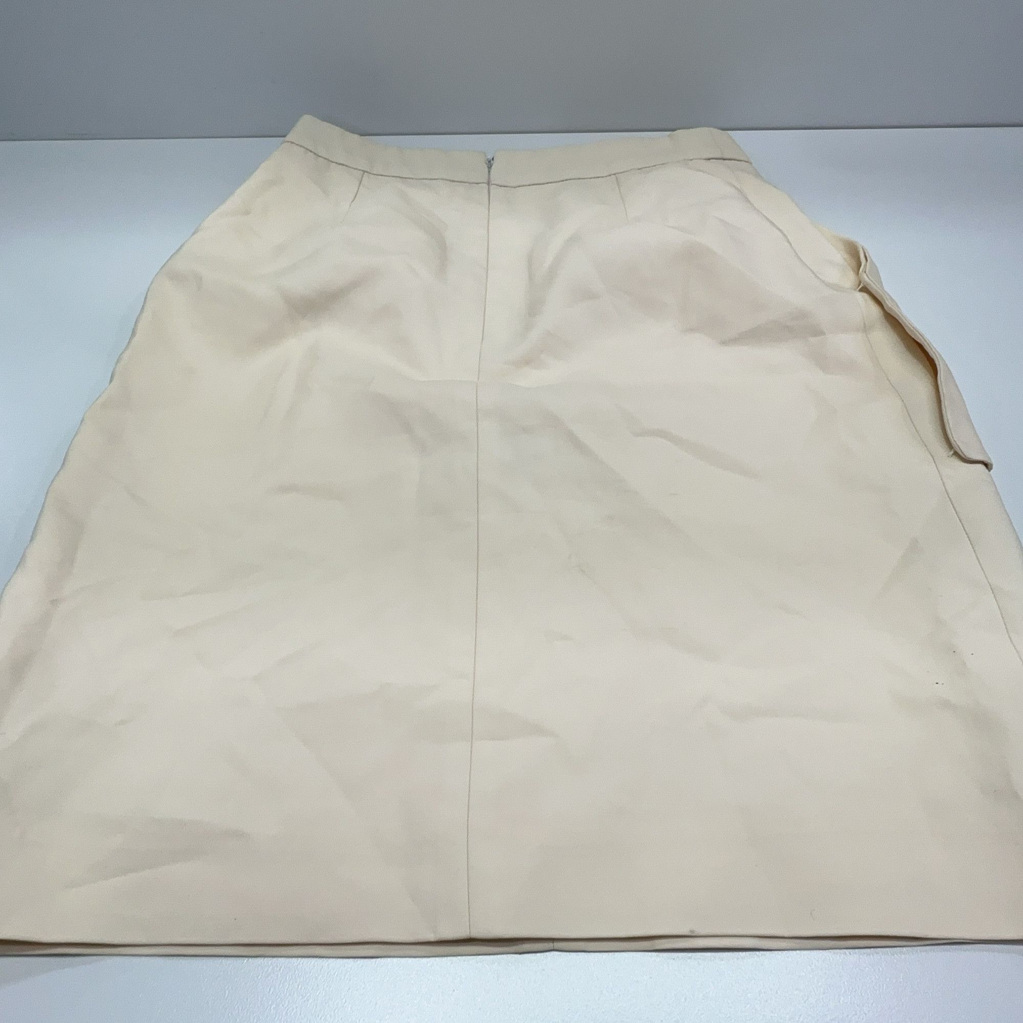 Celine Celine Wool Silk Blend Skirt Size 36 Size 26" / US 2 / IT 38 - 9 Thumbnail