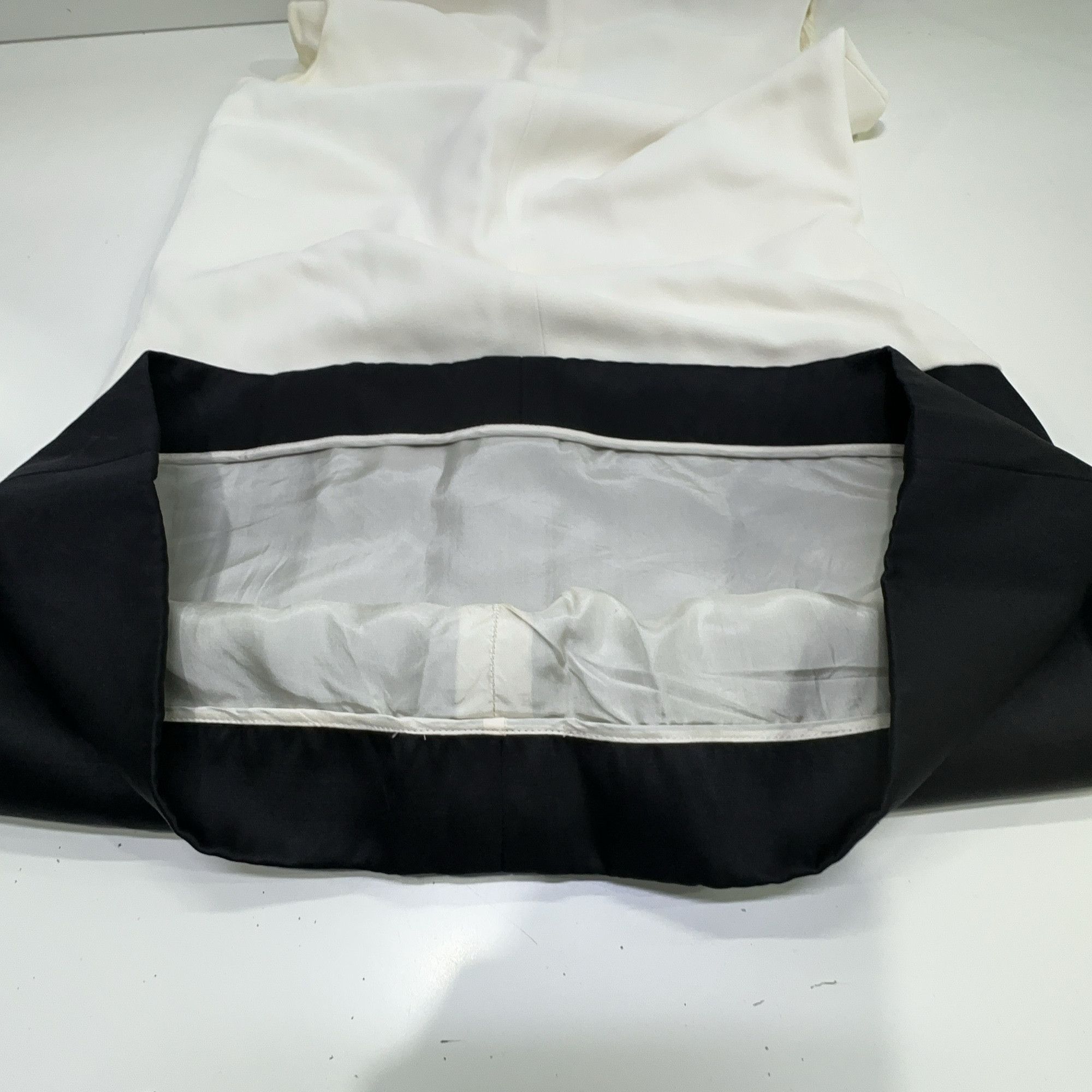 Celine Celine Two-Tone Sleeveless Mini Dress Size 36 Size XS / US 0-2 / IT 36-38 - 9 Thumbnail