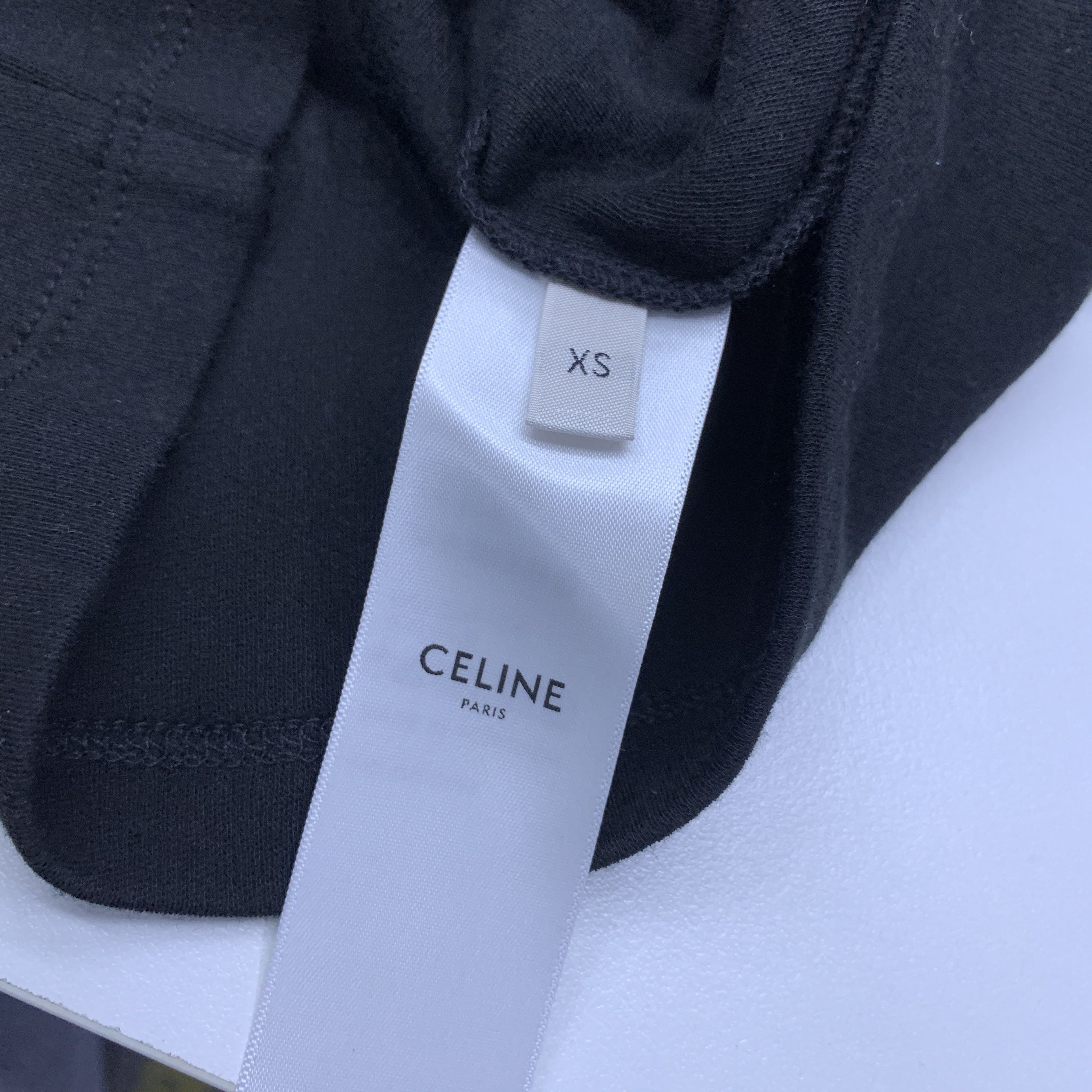 Celine Celine Triomphe Logo T-Shirt Size XS Size XS / US 0-2 / IT 36-38 - 3 Thumbnail