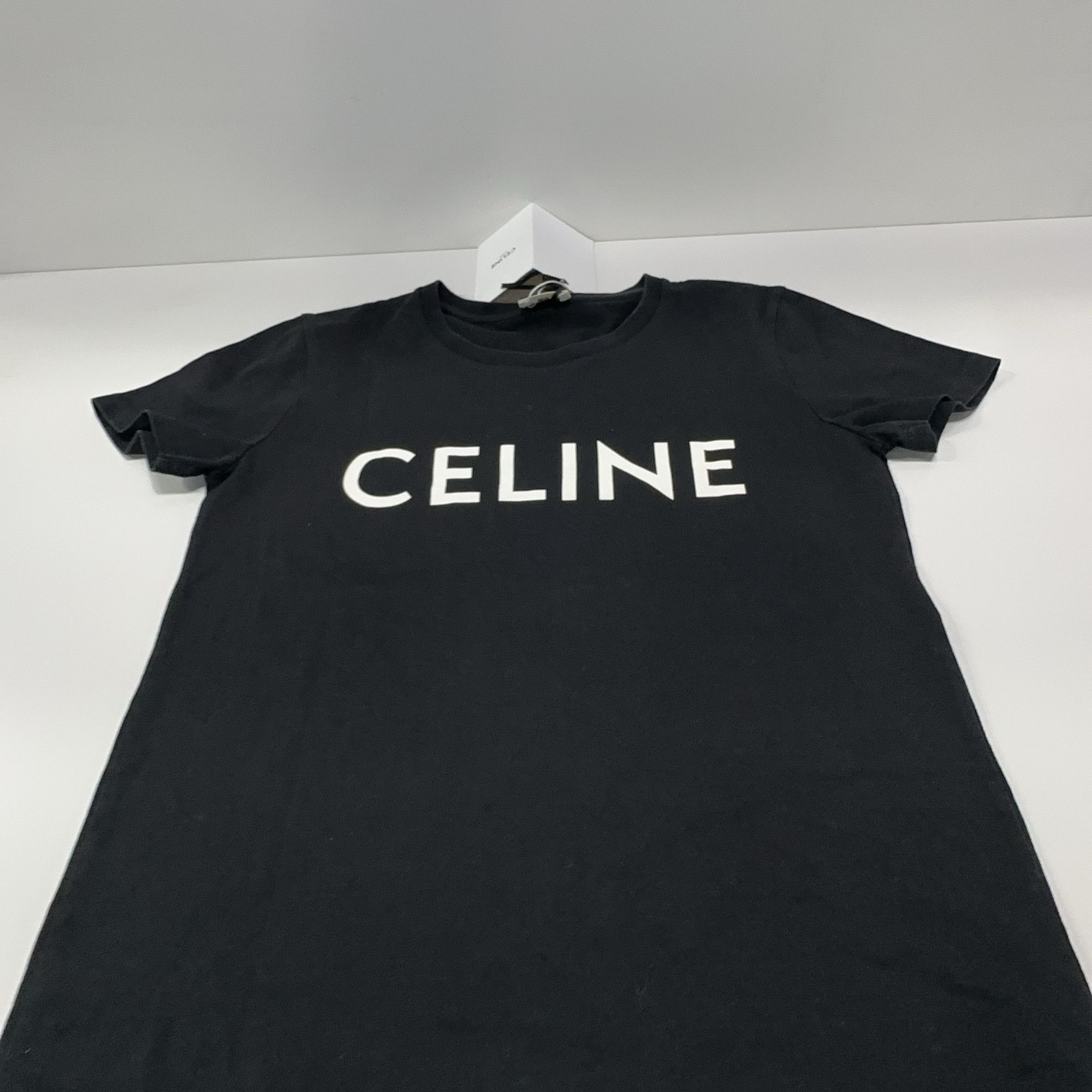 Celine CELINE Logo Print T-Shirt Size XS Size XS / US 0-2 / IT 36-38 - 14 Thumbnail