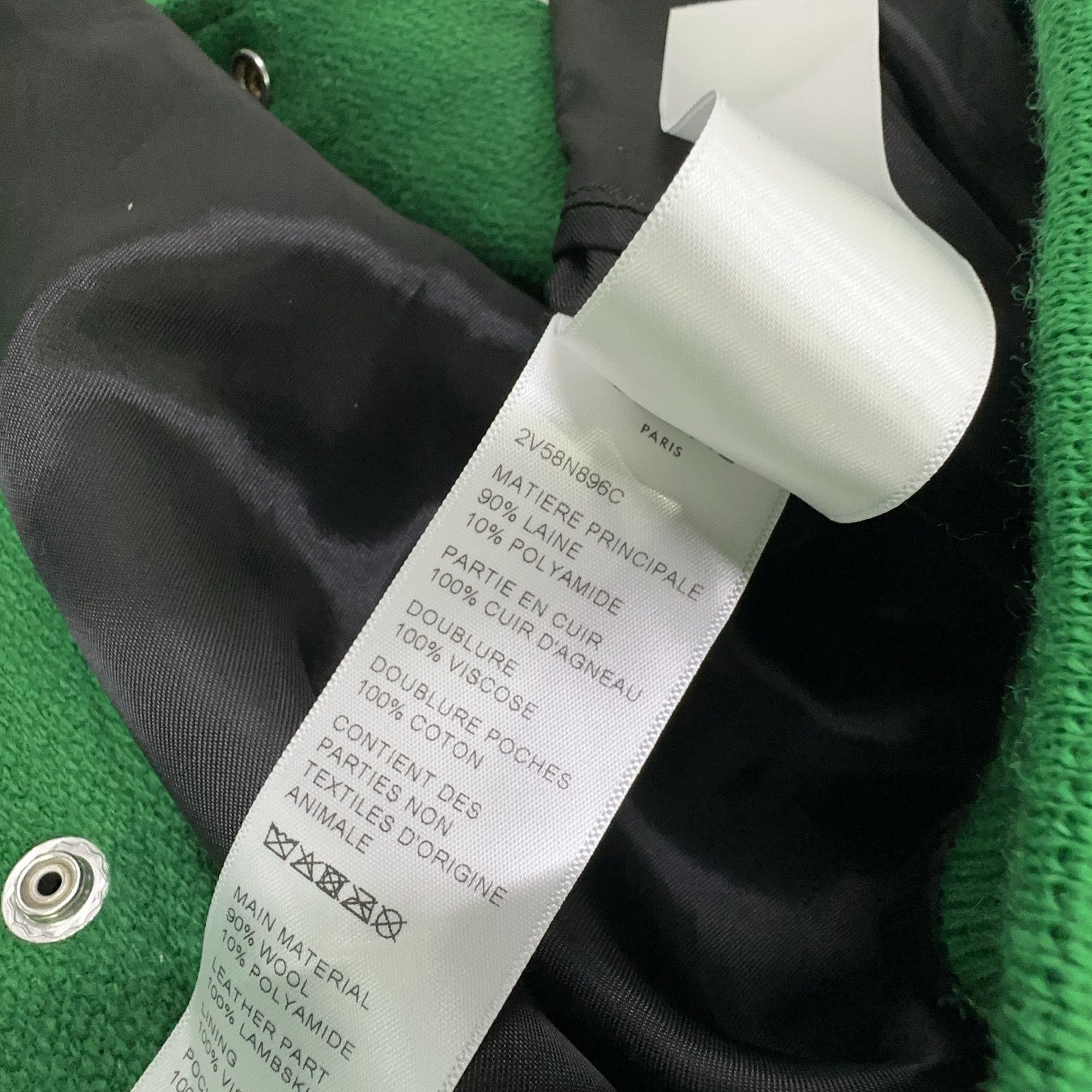Celine Celine C Patch Varsity Jacket Size 52 Size US L / EU 52-54 / 3 - 4 Thumbnail