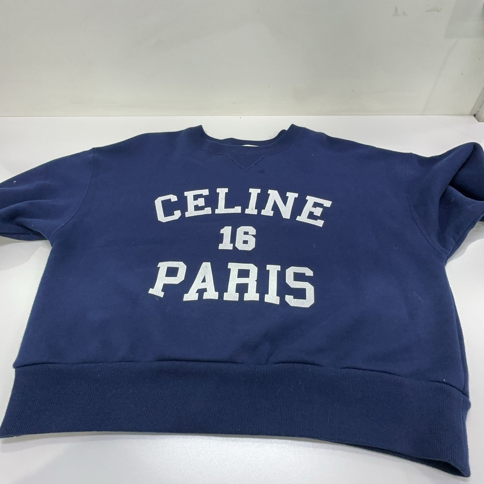 Celine Celine 16 Paris Logo Sweatshirt S Size S / US 4 / IT 40 - 8 Thumbnail