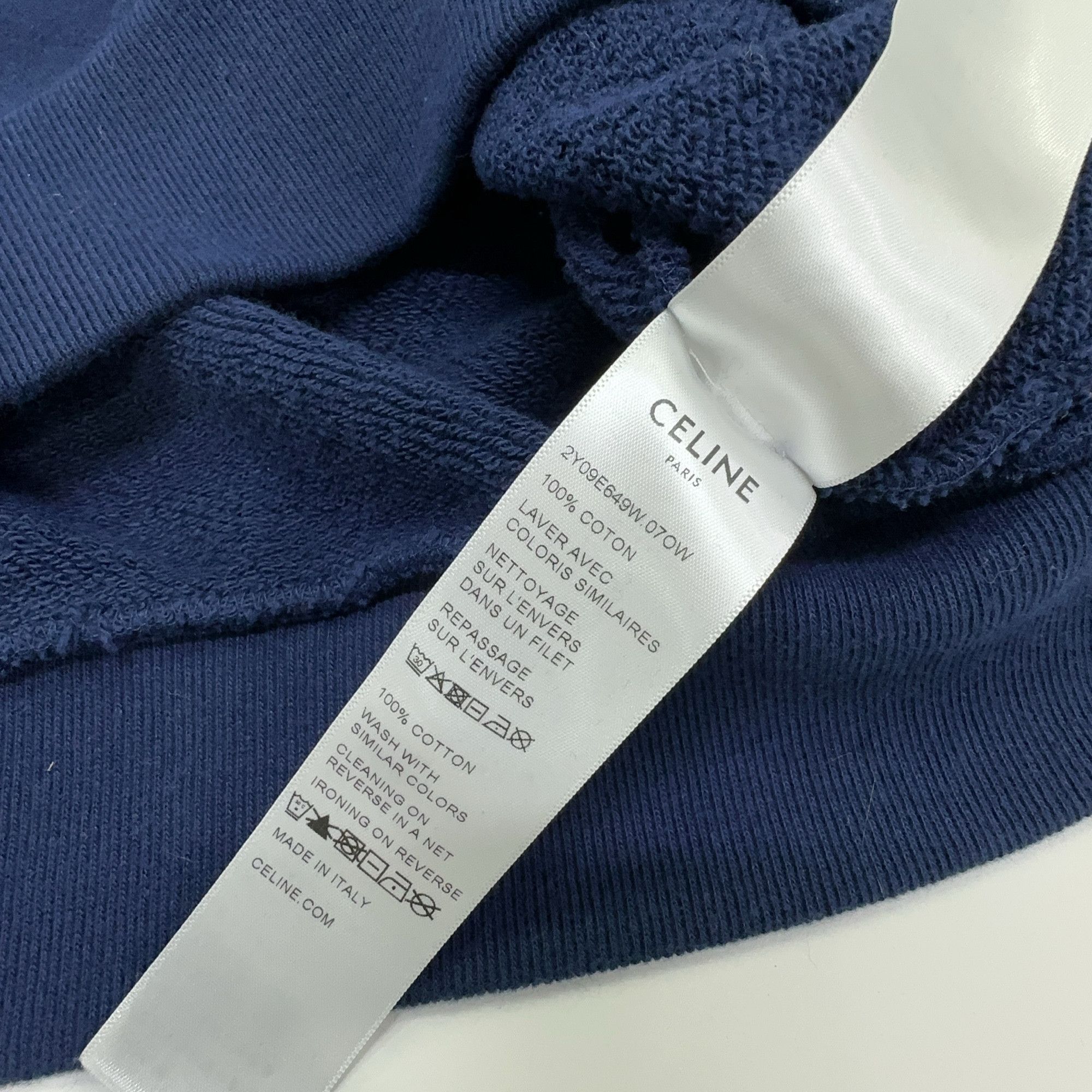 Celine Celine 16 Paris Logo Sweatshirt S Size S / US 4 / IT 40 - 4 Thumbnail
