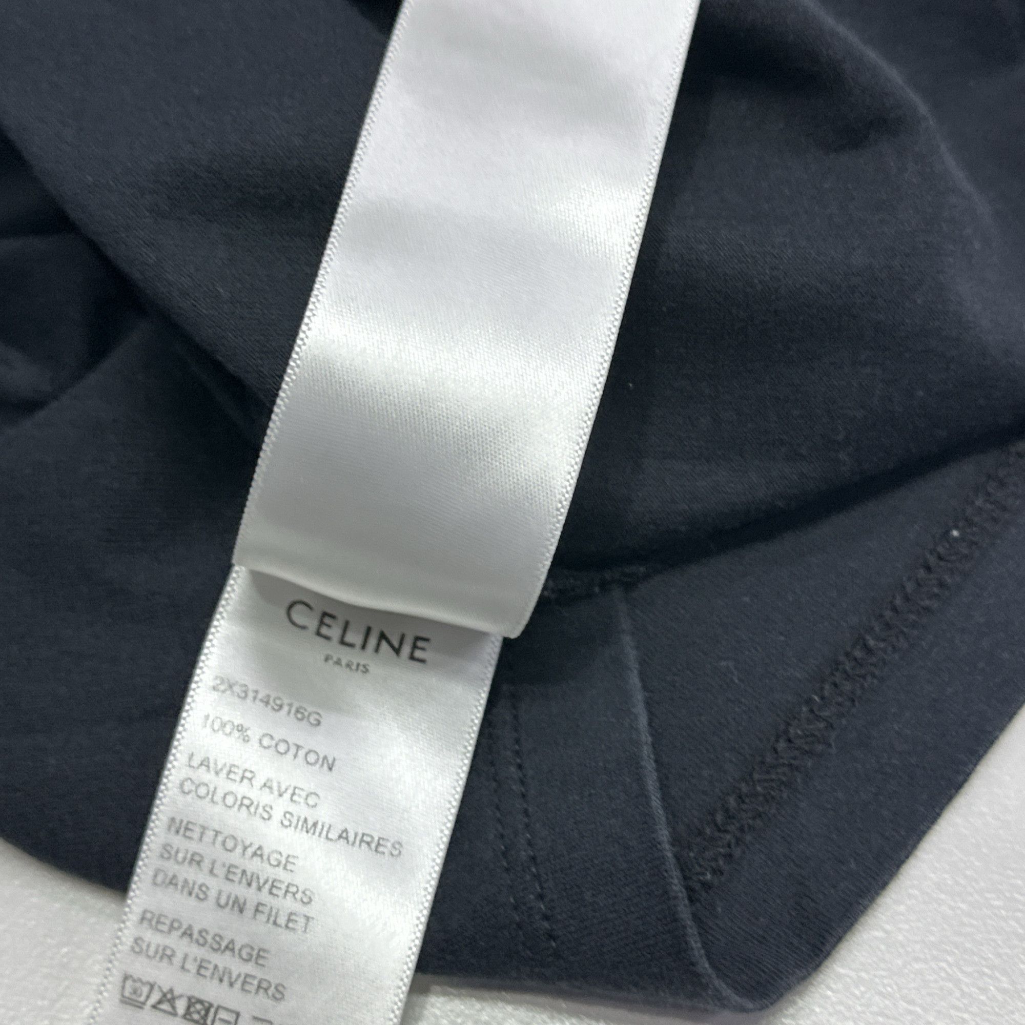 Celine Celine Logo Print T-Shirt Size M Size US M / EU 48-50 / 2 - 6 Thumbnail