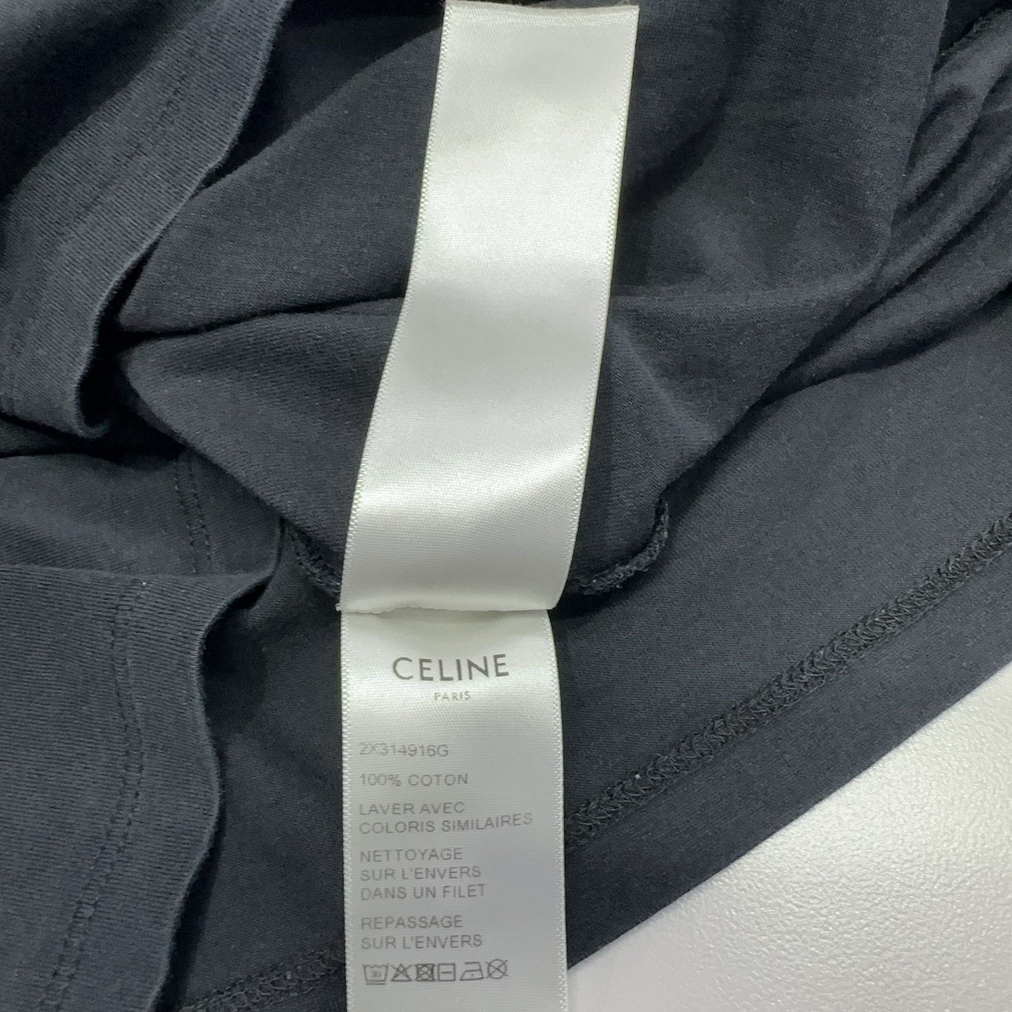Celine Celine Logo Print T-Shirt Size M Size US M / EU 48-50 / 2 - 7 Thumbnail