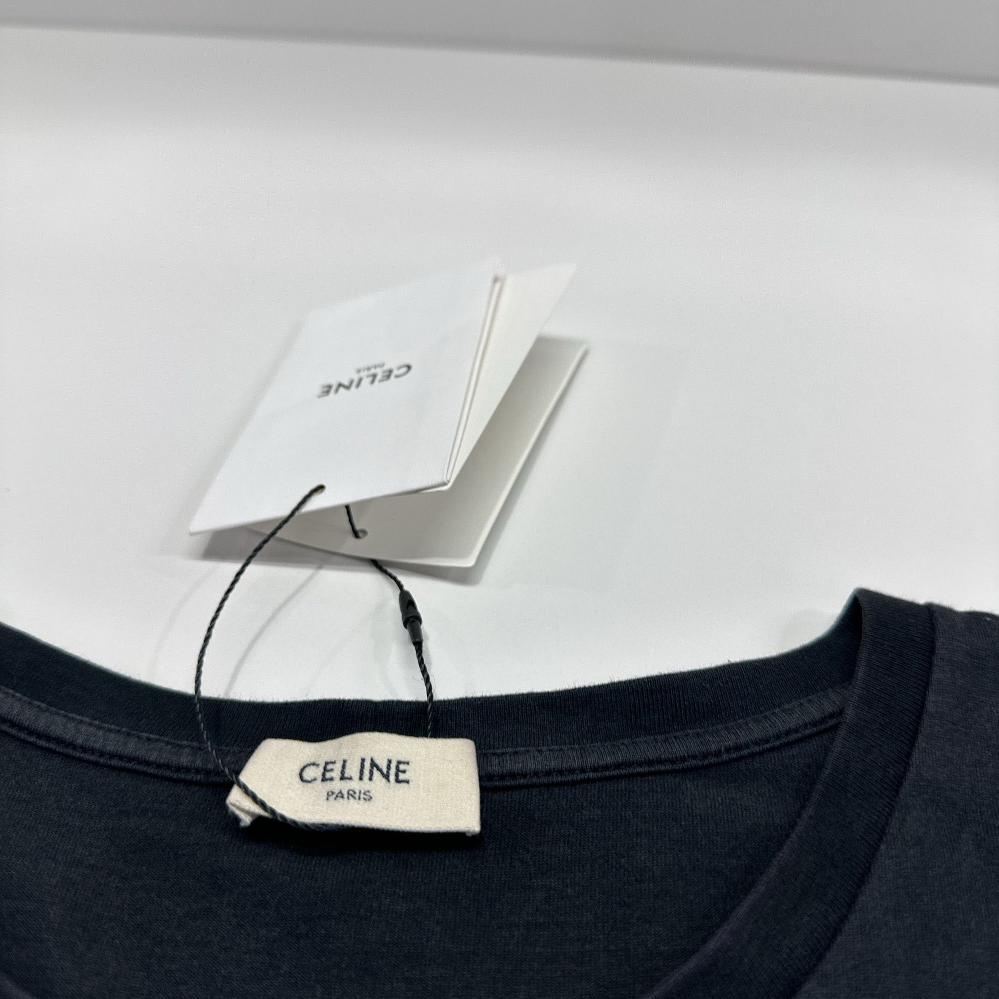 Celine Celine Logo Print T-Shirt Size M Size US M / EU 48-50 / 2 - 3 Thumbnail