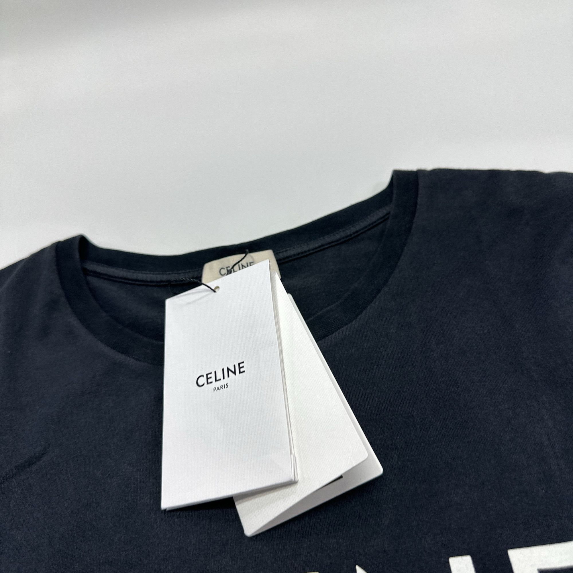 Celine Celine Logo Print T-Shirt Size M Size US M / EU 48-50 / 2 - 4 Thumbnail