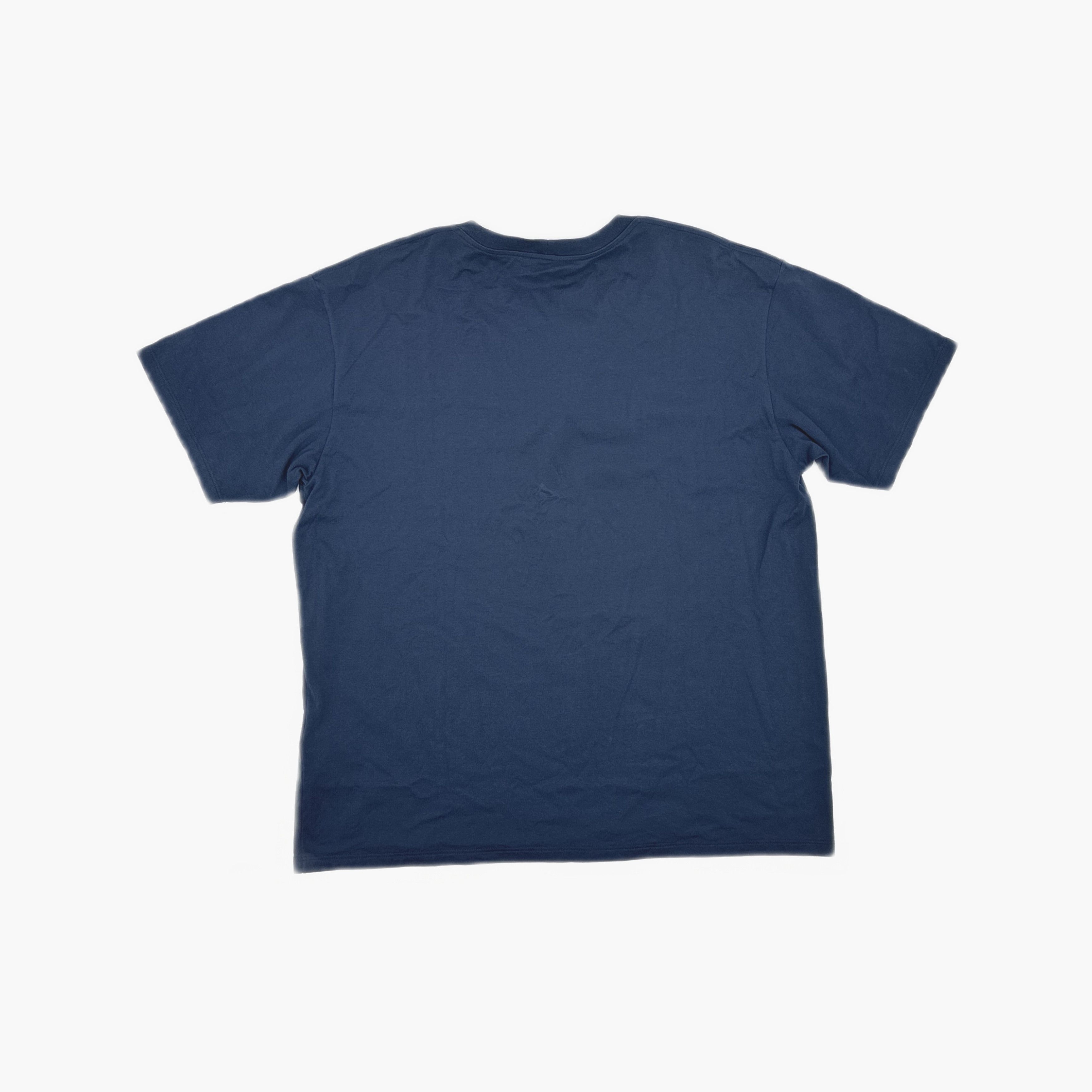 Celine Celine Logo Print T-Shirt Navy Size L Size US L / EU 52-54 / 3 - 2 Thumbnail