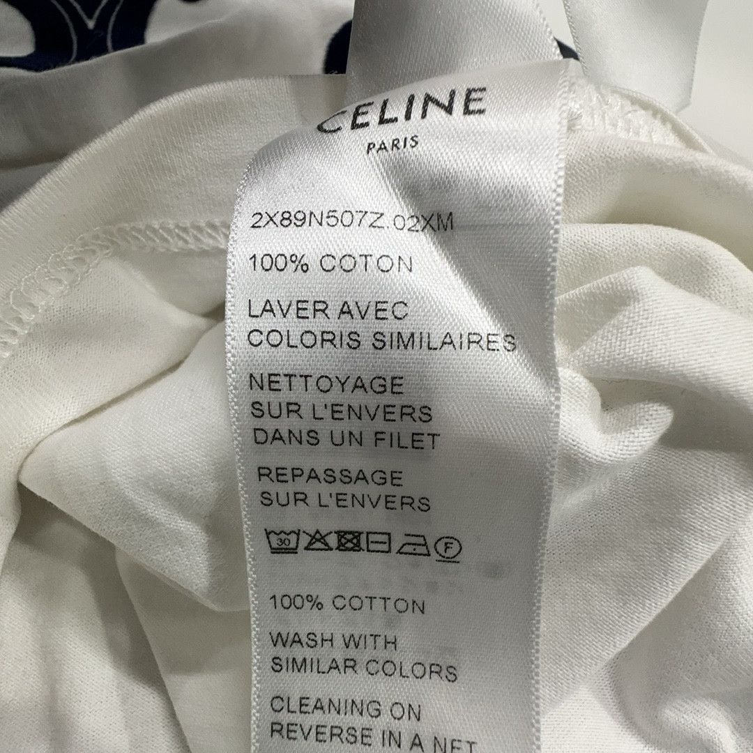 Celine CELINE Logo Print Long Sleeve T-Shirt Size XS Size XS / US 0-2 / IT 36-38 - 3 Thumbnail