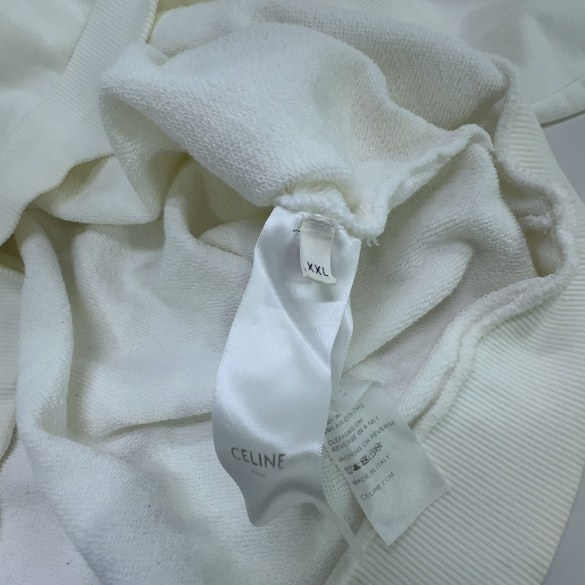 Celine Celine Logo Hoodie Size XXL Size US XXL / EU 58 / 5 - 3 Thumbnail