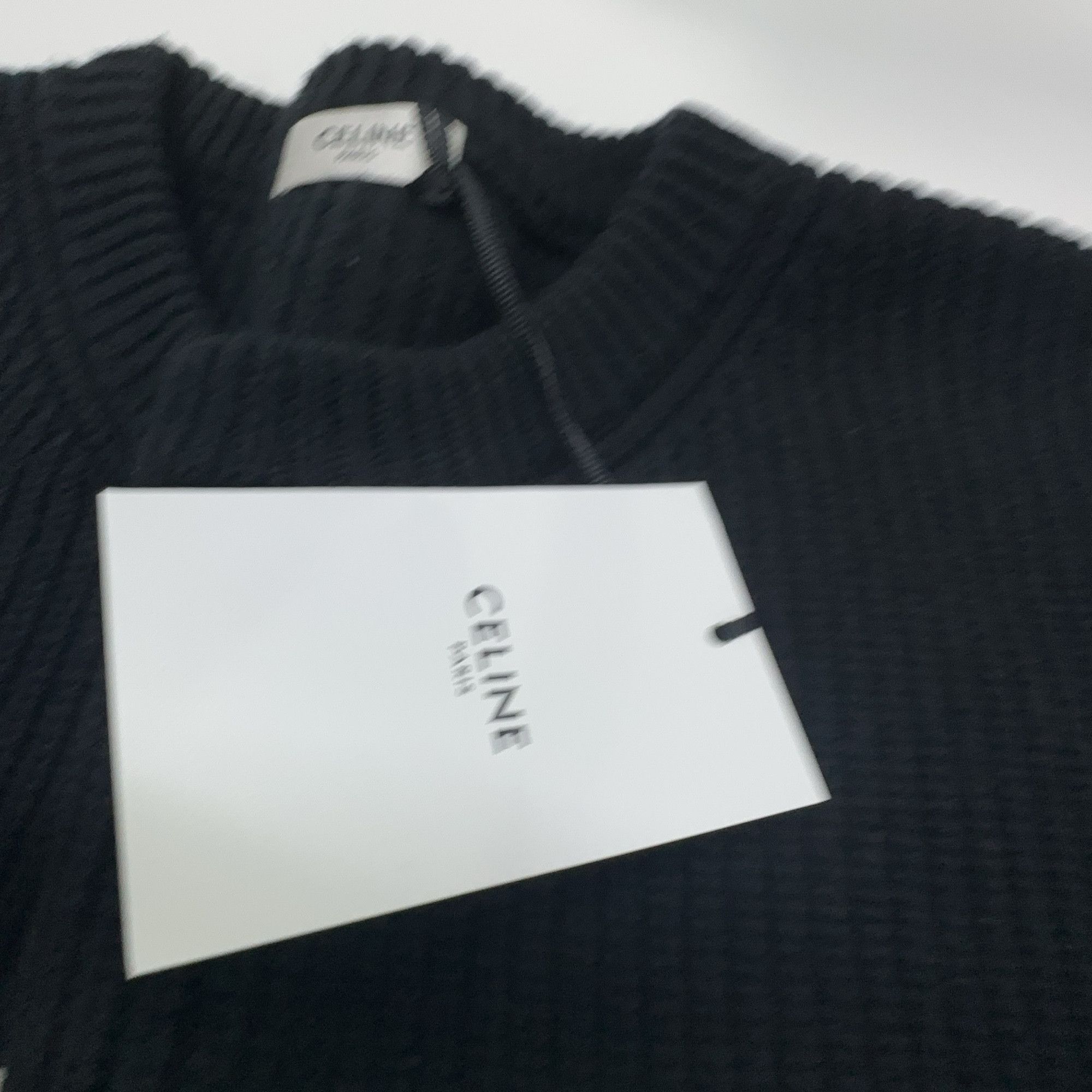 Celine Celine Embroidered Wool Sweater Size L Size US L / EU 52-54 / 3 - 7 Thumbnail