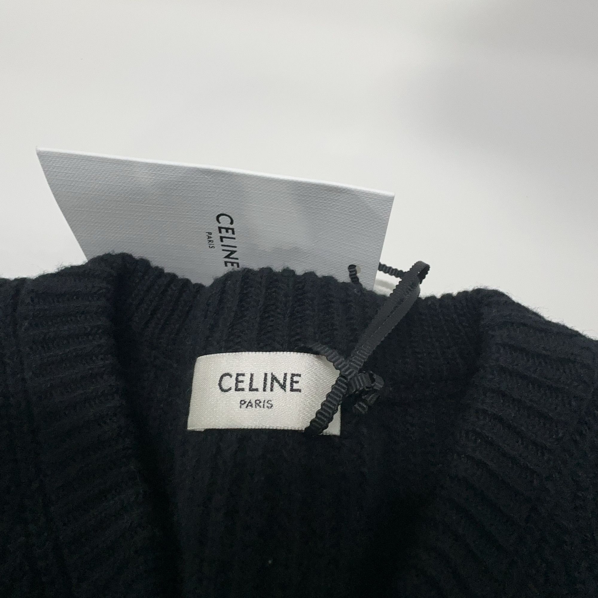 Celine Celine Embroidered Wool Sweater Size L Size US L / EU 52-54 / 3 - 6 Thumbnail