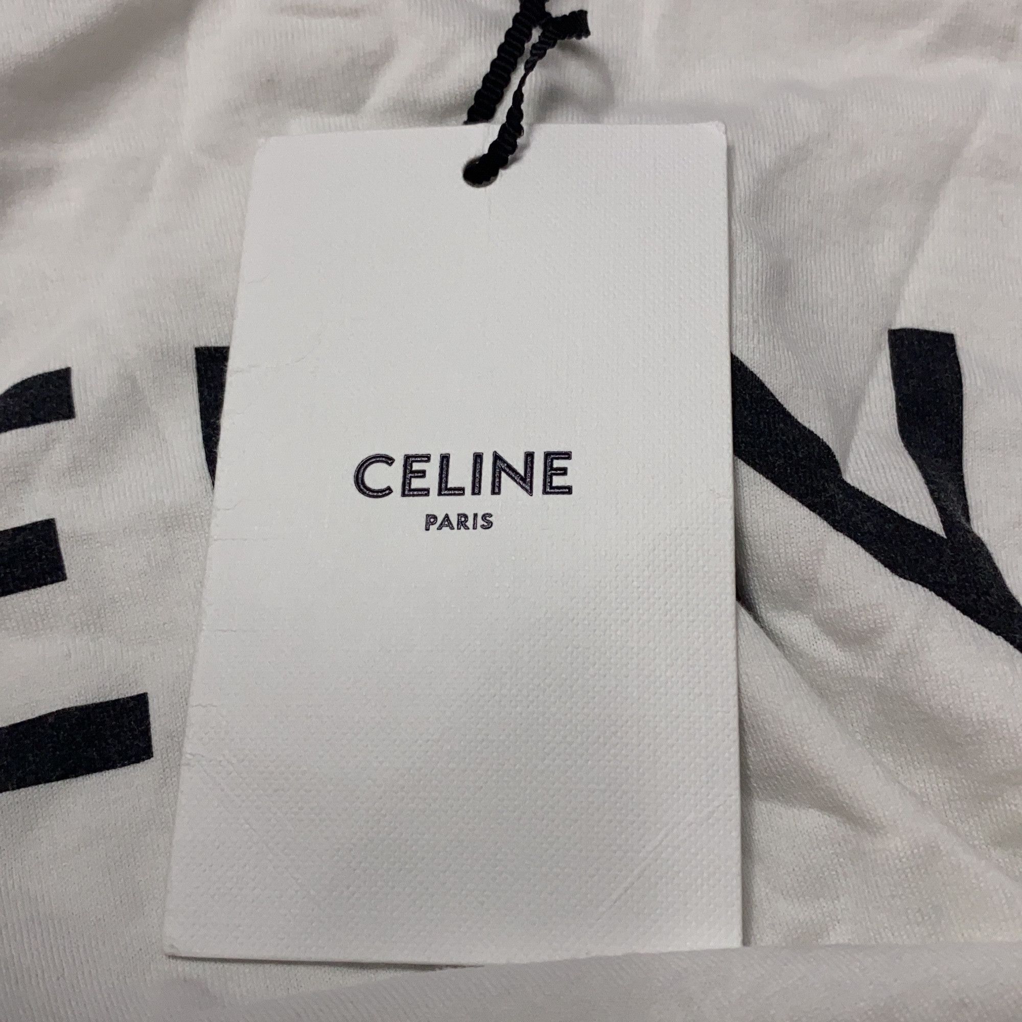 Celine Celine Logo T-Shirt Size S Size S / US 4 / IT 40 - 4 Thumbnail