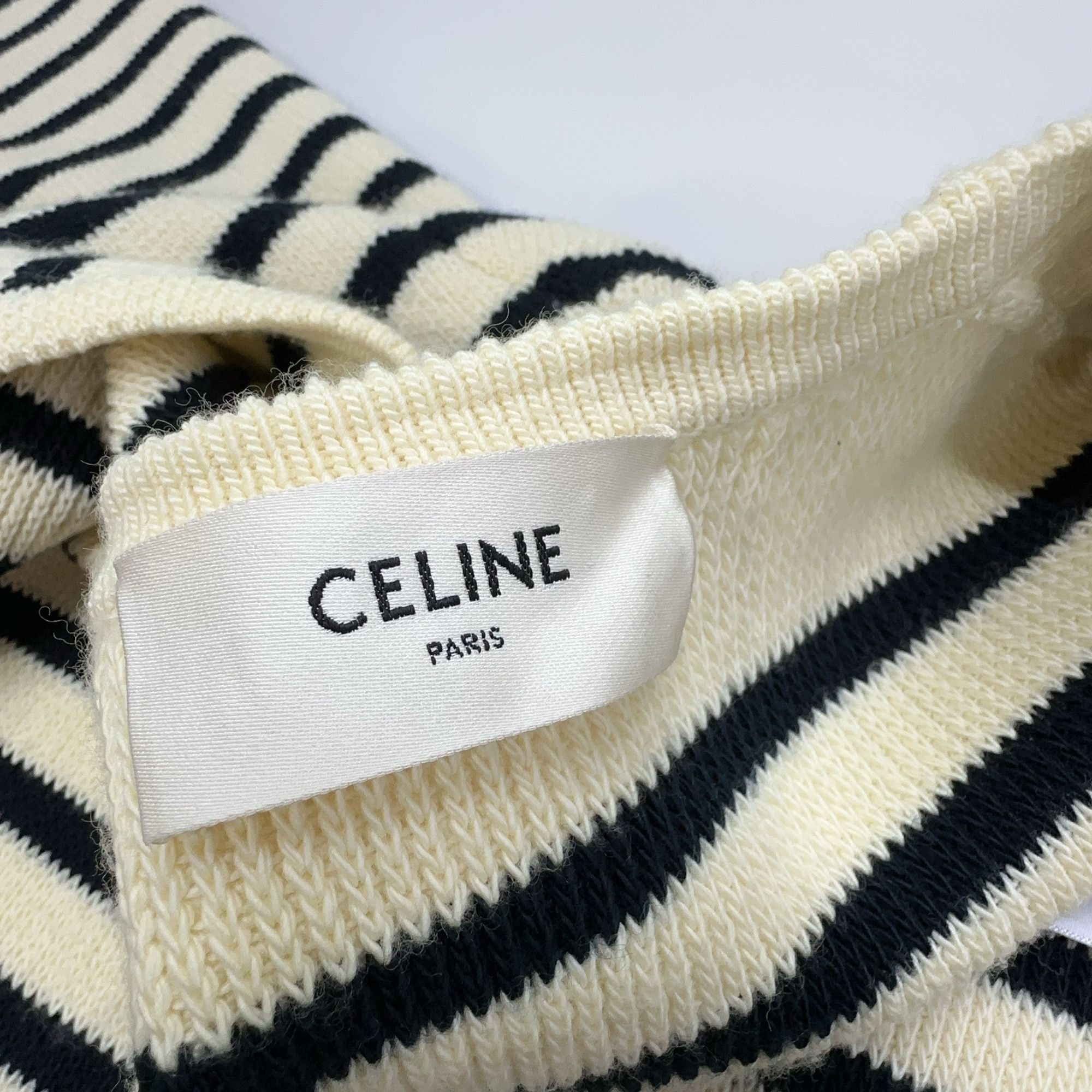 Celine CELINE Striped Wool Blend Cardigan Size S Size S / US 4 / IT 40 - 5 Thumbnail