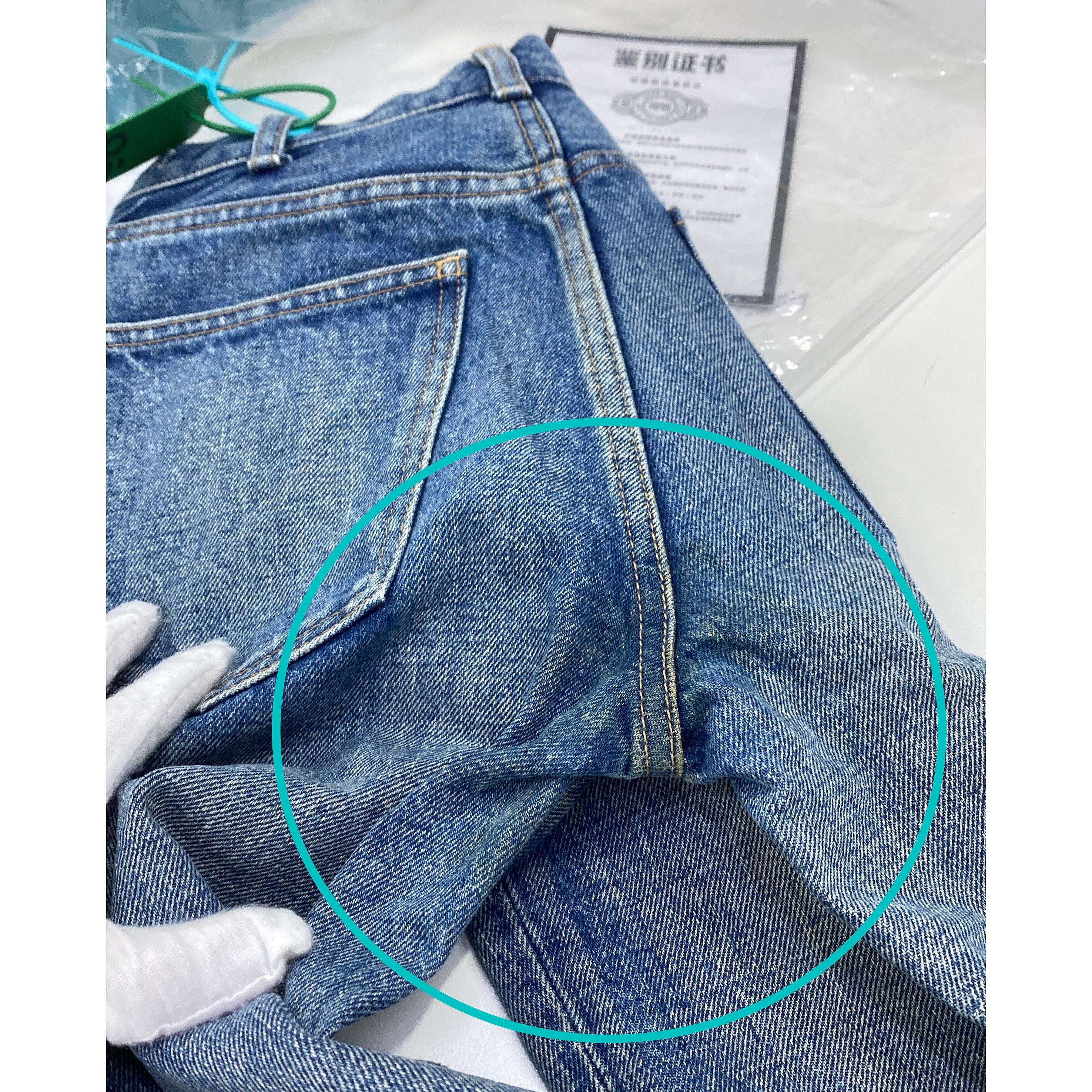 Celine Celine Union Wash Straight Leg Jeans Size 25 Size 25" / US 0 / IT 36 - 5 Thumbnail