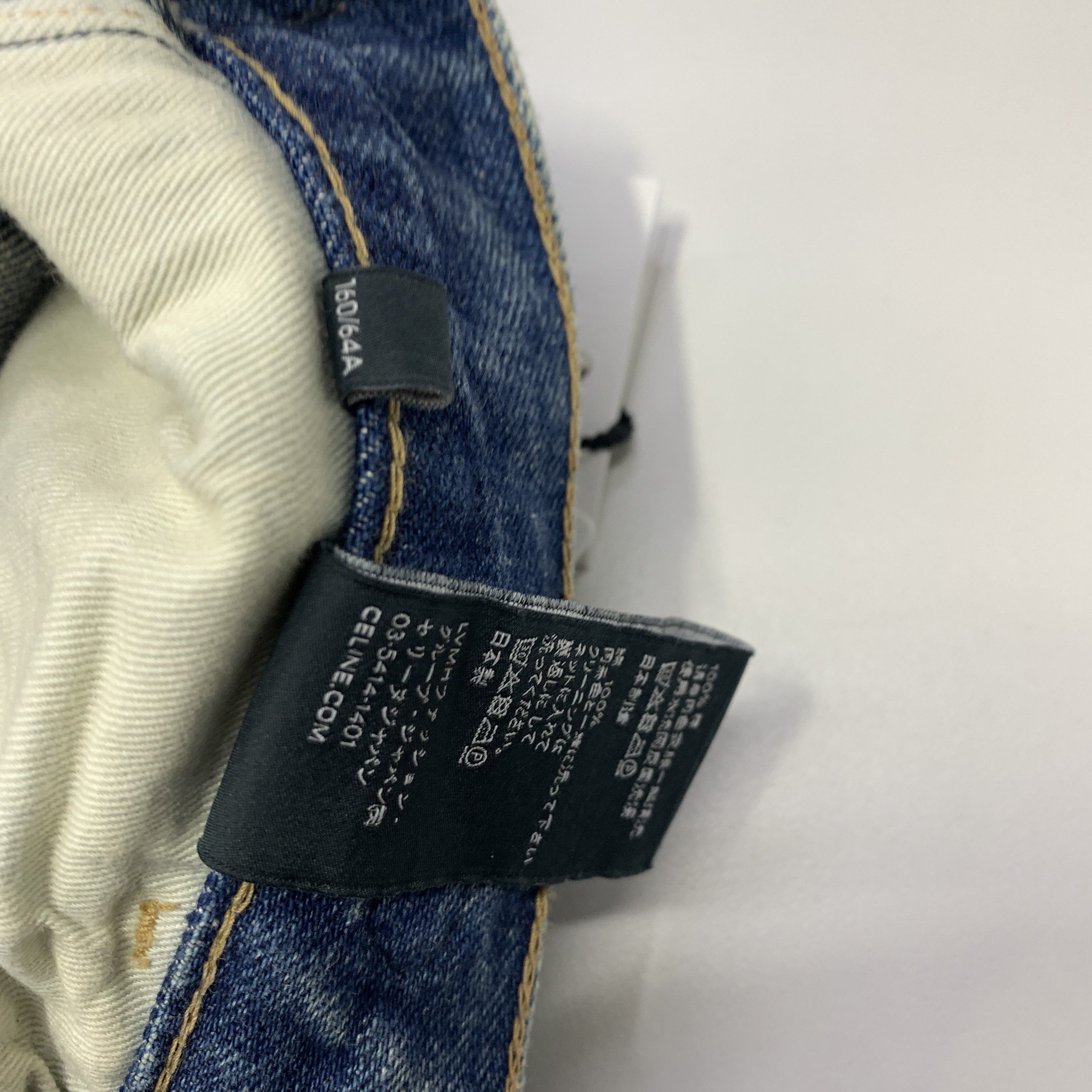 Celine Celine Union Wash Straight Leg Jeans Size 25 Size 25" / US 0 / IT 36 - 4 Thumbnail