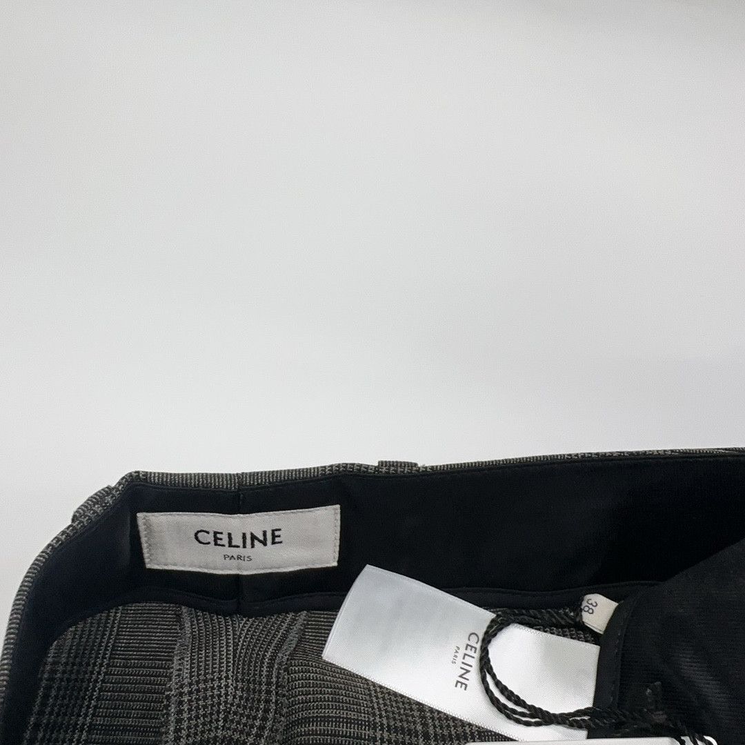 Celine Celine Plaid Wool Pants Size 38 Size 27" / US 4 / IT 40 - 4 Thumbnail