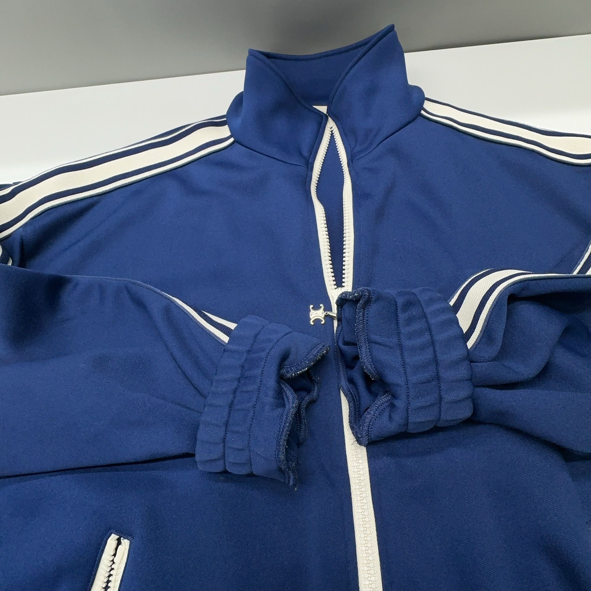 Celine CELINE Logo Track Jacket Size S Size S / US 4 / IT 40 - 6 Thumbnail