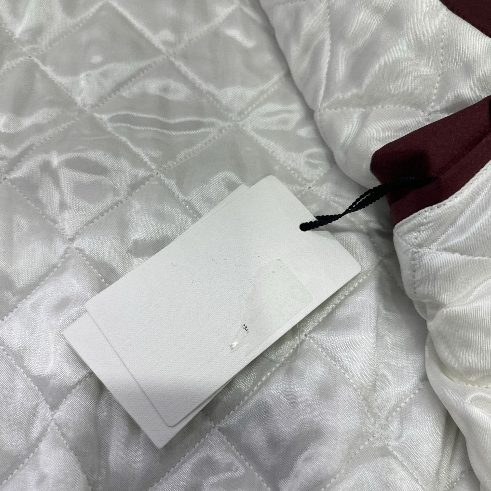Celine CELINE Logo Varsity Jacket Burgundy Size 36 Size XS / US 0-2 / IT 36-38 - 4 Thumbnail
