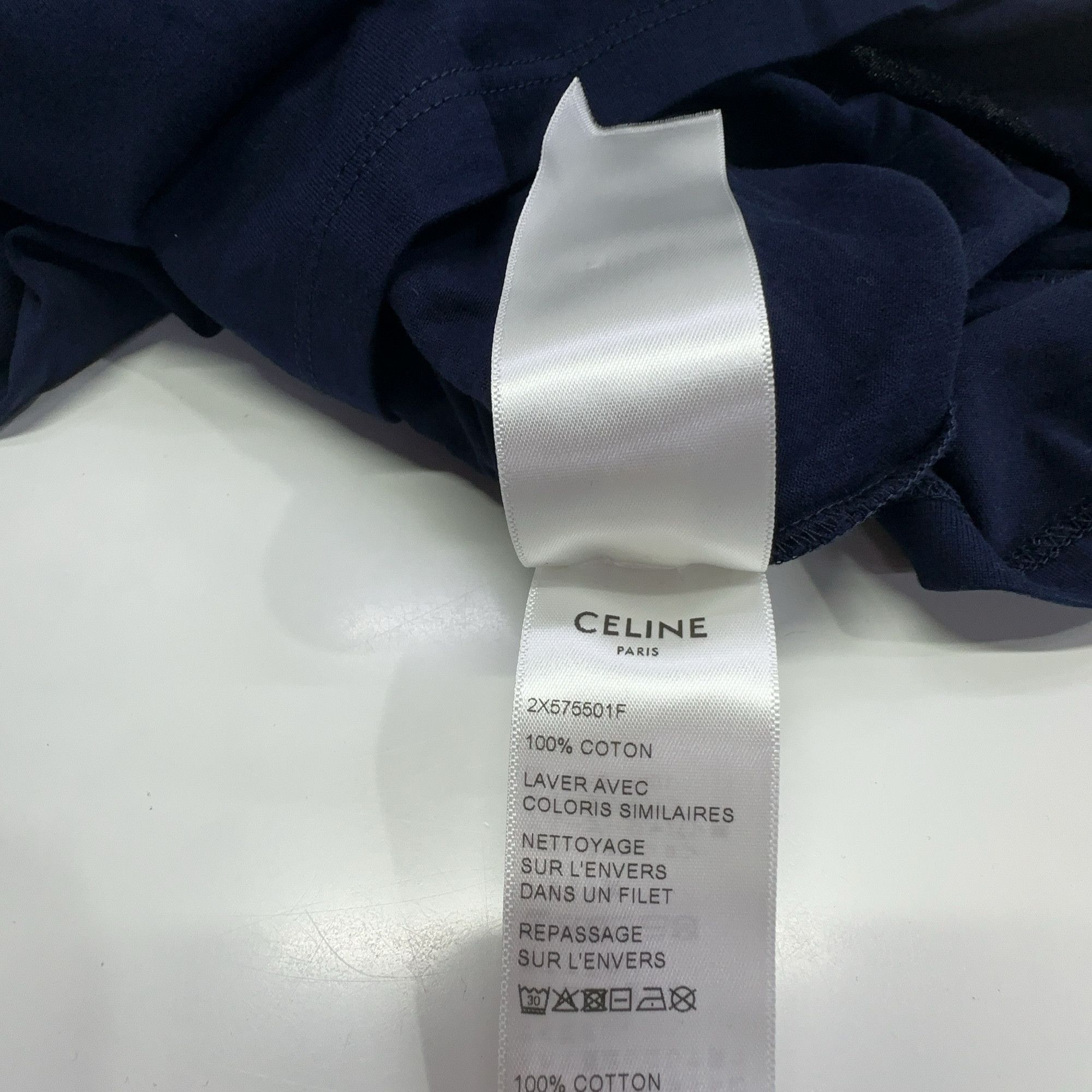 Celine Celine Horse Carriage Logo Ringer T-Shirt Size S Size S / US 4 / IT 40 - 6 Thumbnail