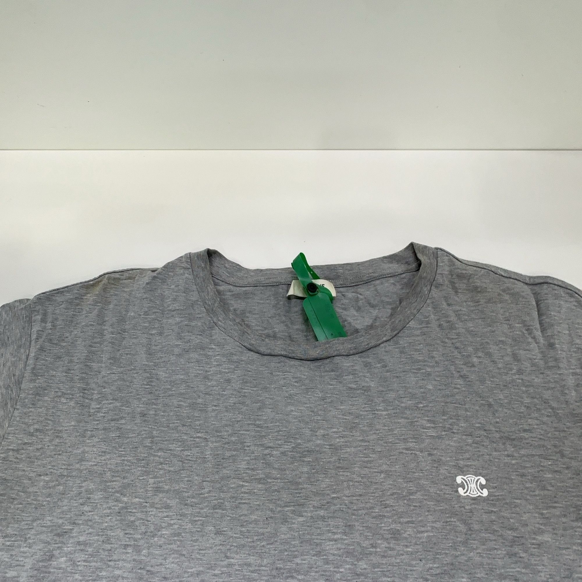 Celine CELINE Triomphe Logo T-Shirt Size XL Size US XL / EU 56 / 4 - 7 Thumbnail