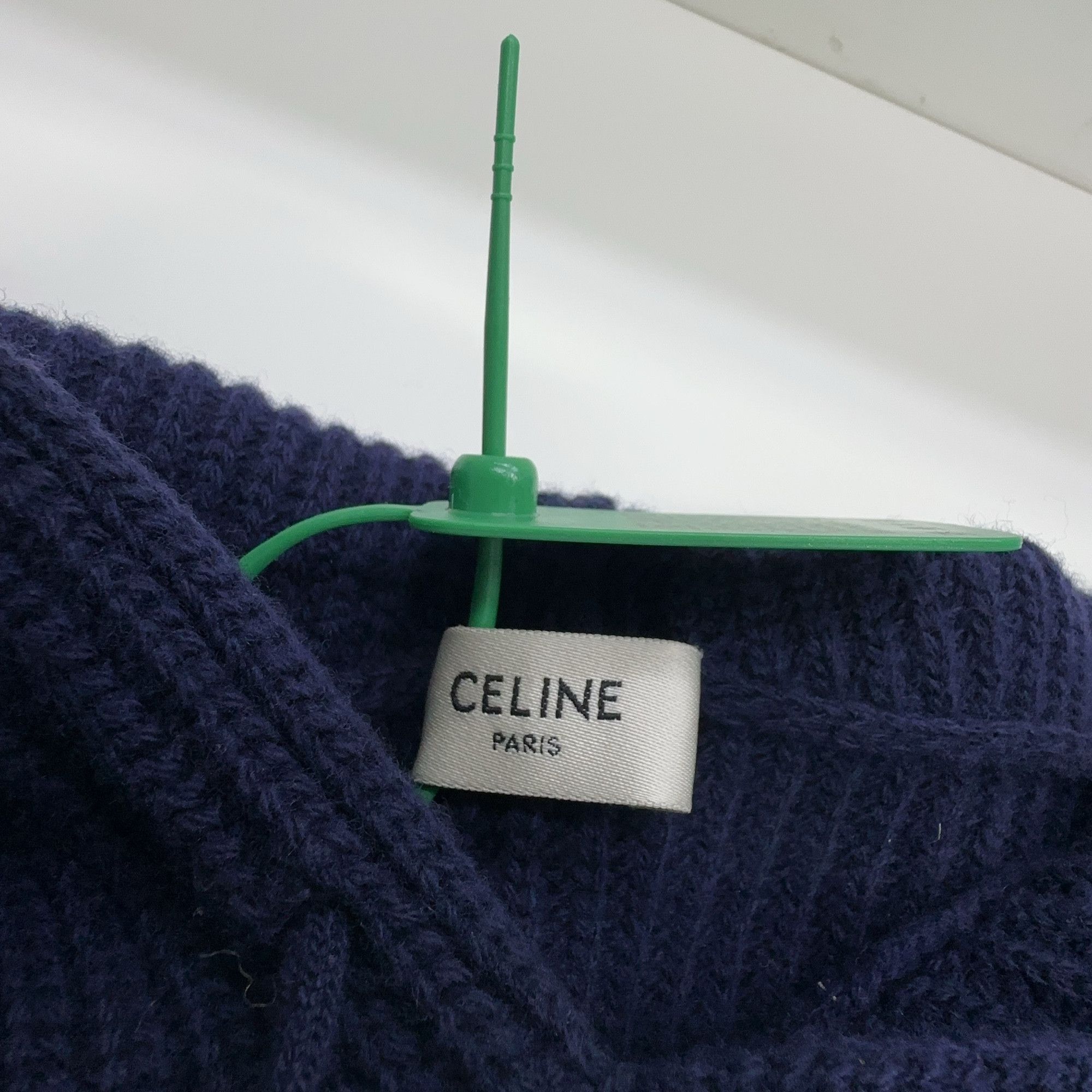 Celine Celine Logo Wool Hoodie Size L Size US L / EU 52-54 / 3 - 5 Thumbnail