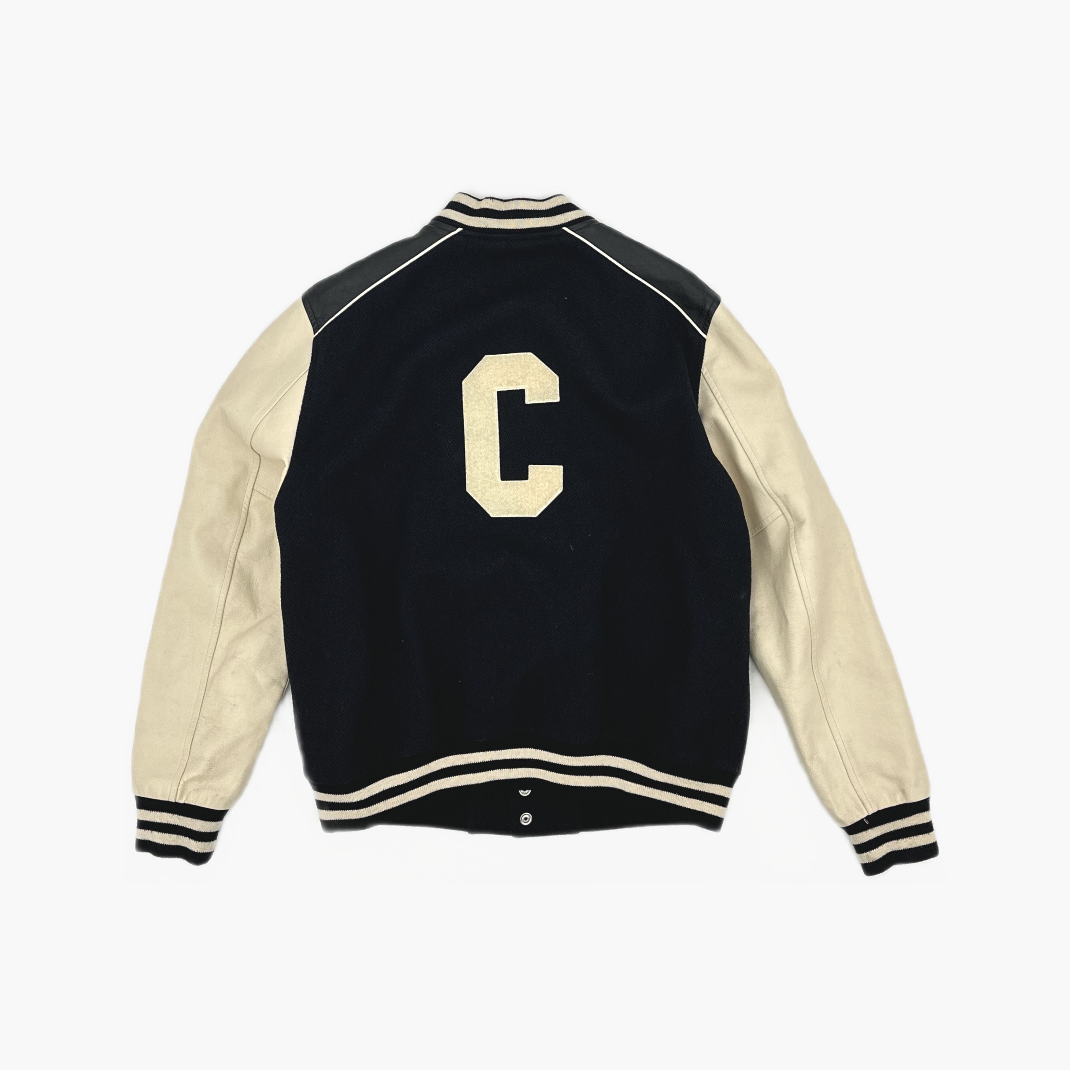 Celine Celine Logo Varsity Jacket Size 52 Size US L / EU 52-54 / 3 - 2 Thumbnail
